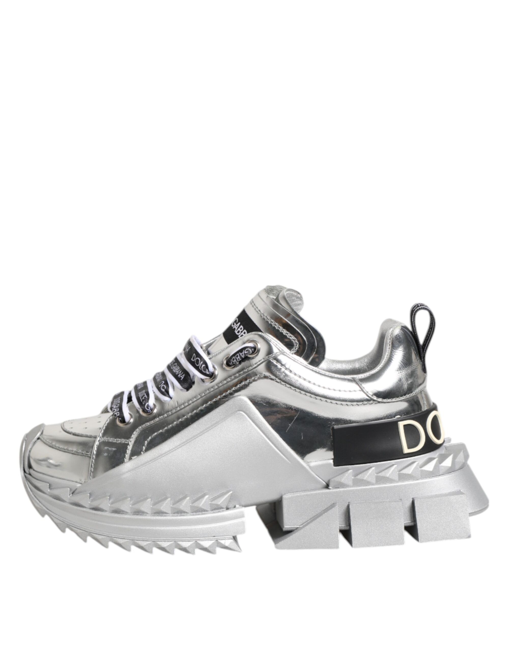 Leather Super Queen Sneakers Women's Shoes - Dolce & Gabbana - Modalova