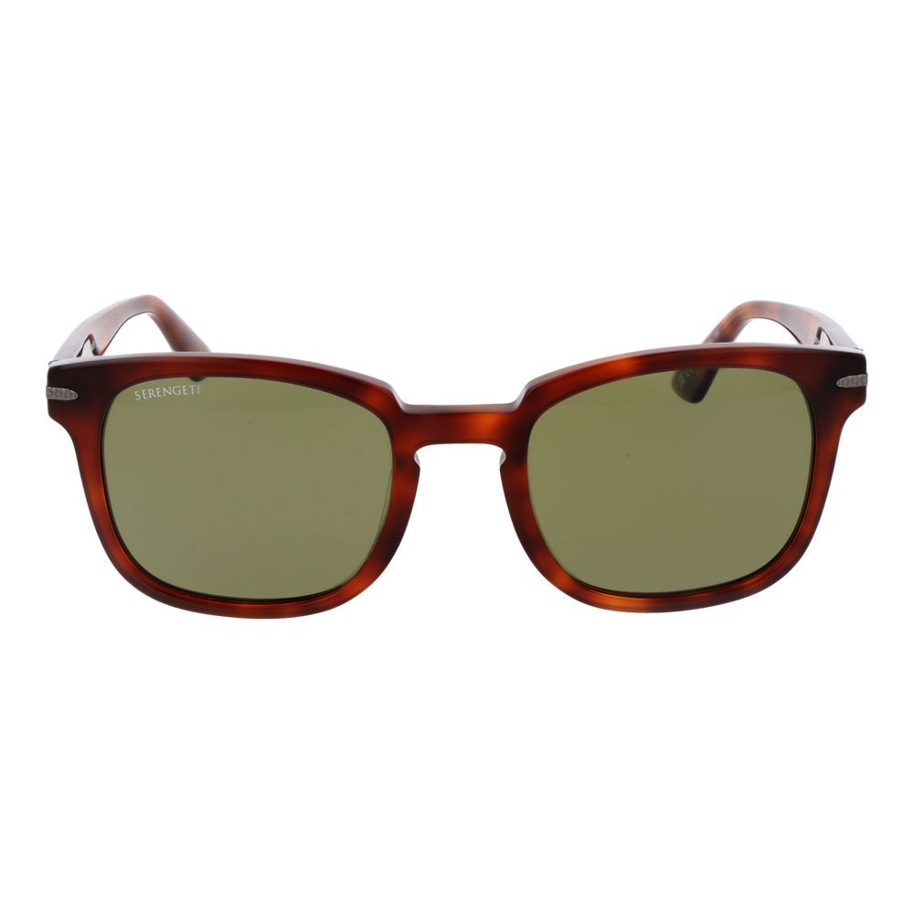 Serengeti Brown Acetate Sunglasses - Serengeti - Modalova
