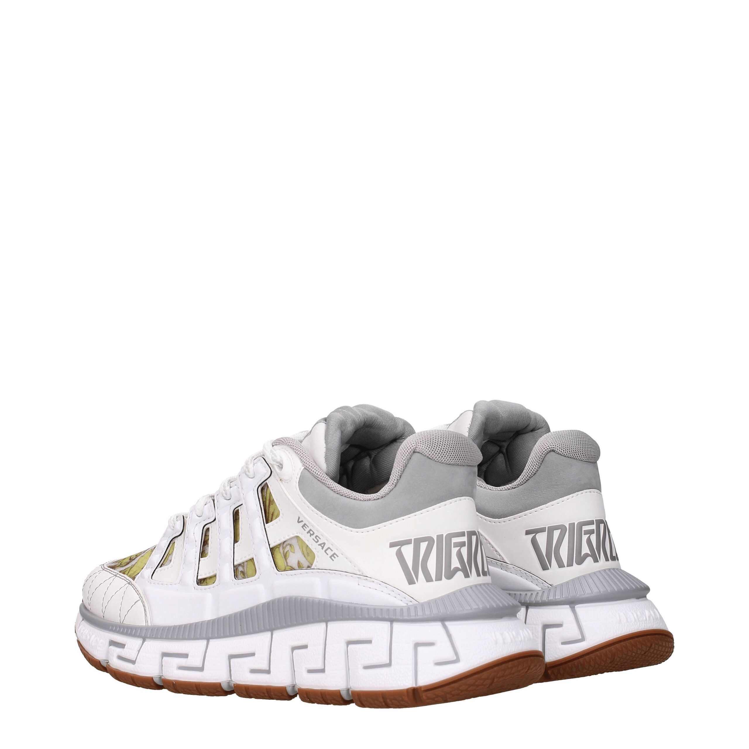 Leather Athletic Women's Sneakers - Versace - Modalova