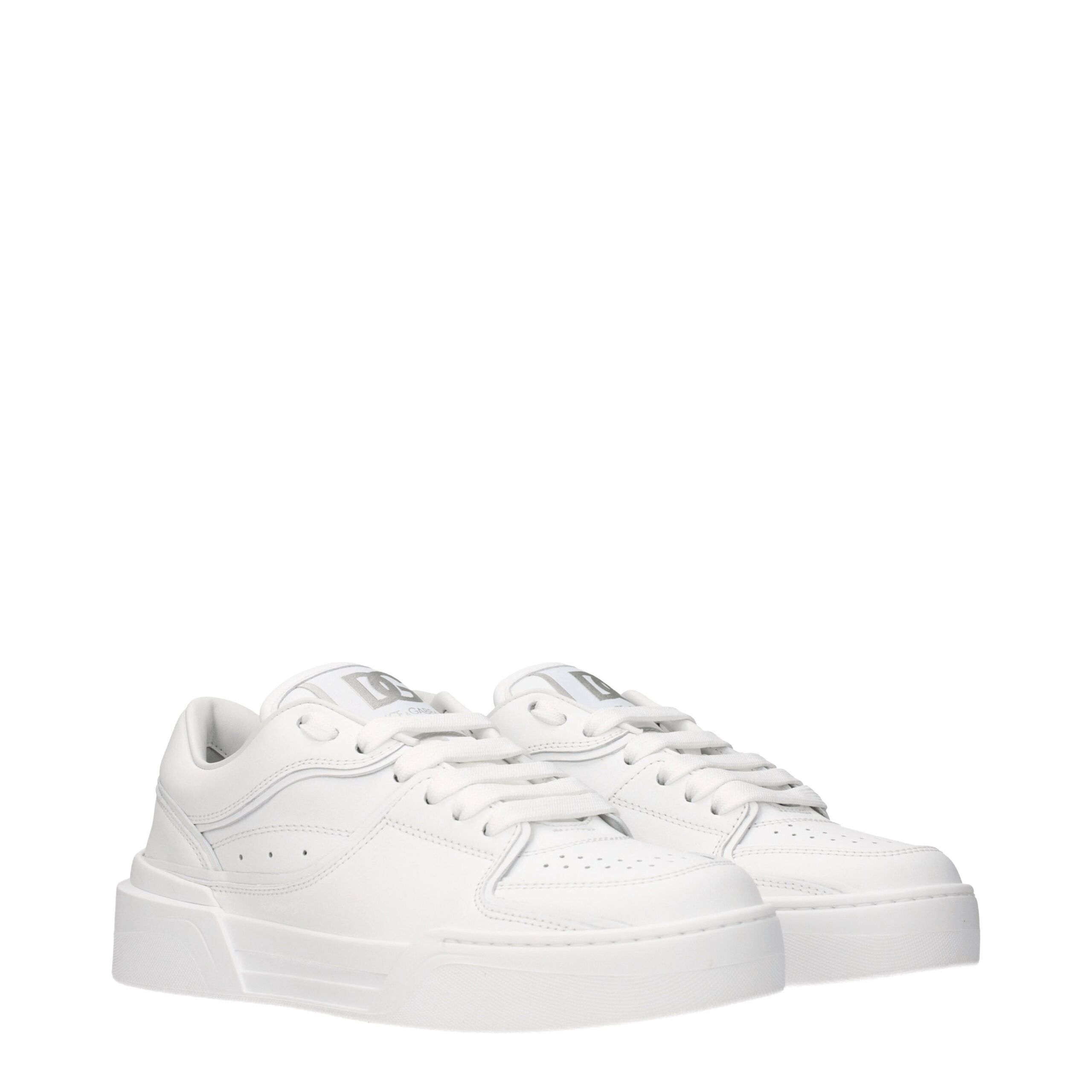 Leather Low Top Women's Sneakers - Dolce & Gabbana - Modalova