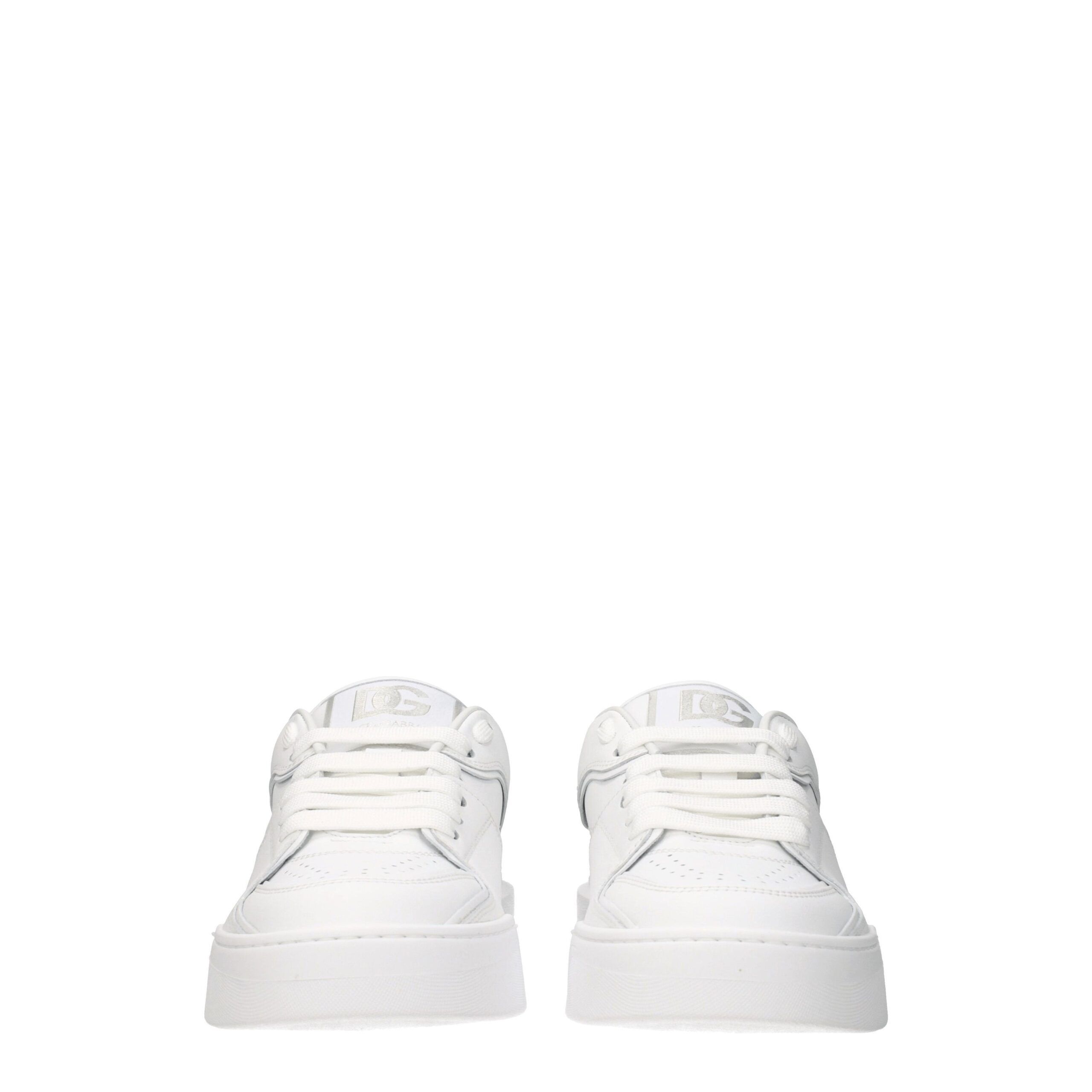 Leather Low Top Women's Sneakers - Dolce & Gabbana - Modalova