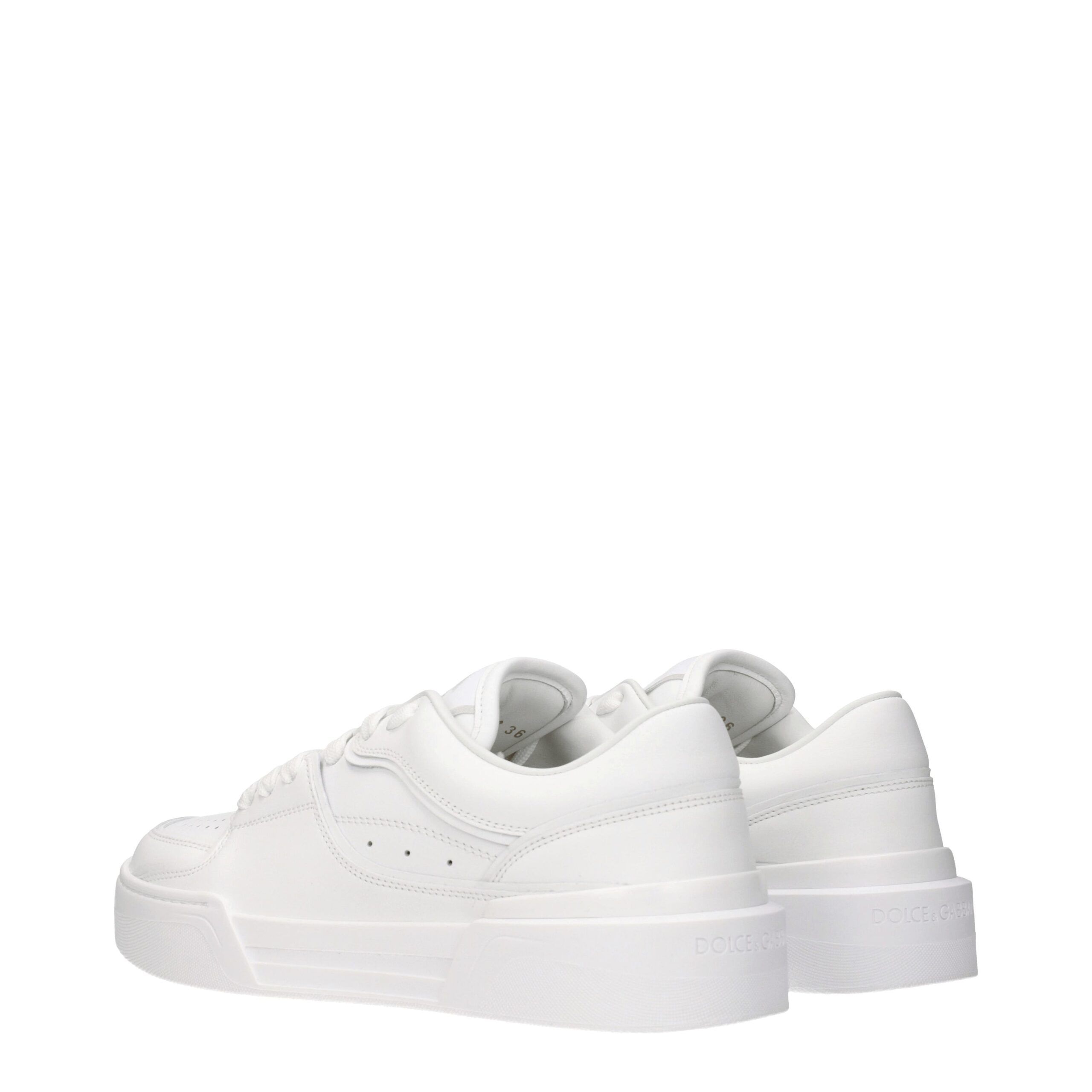 Leather Low Top Women's Sneakers - Dolce & Gabbana - Modalova