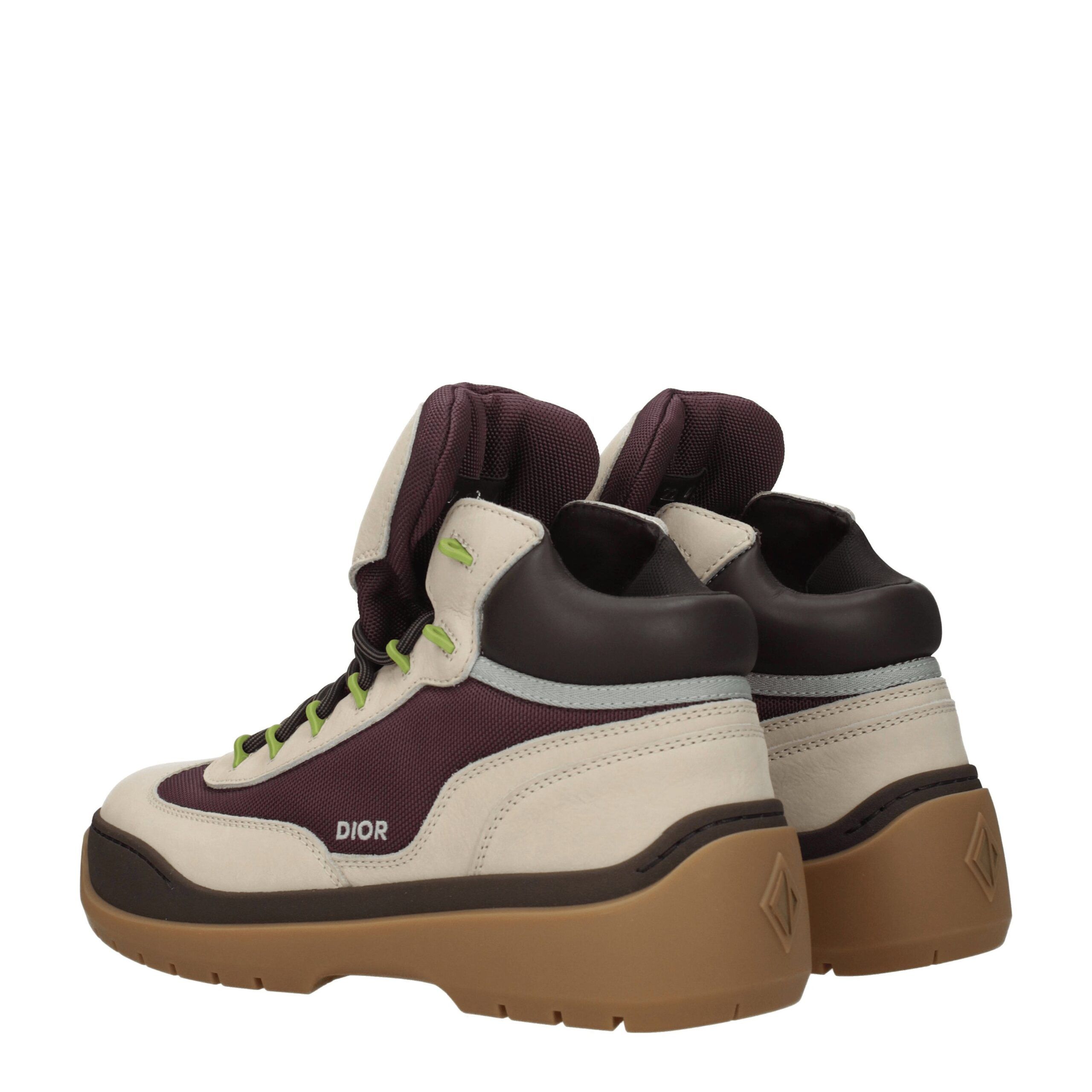 Leather Ankle Men's Boots - Christian Dior - Modalova