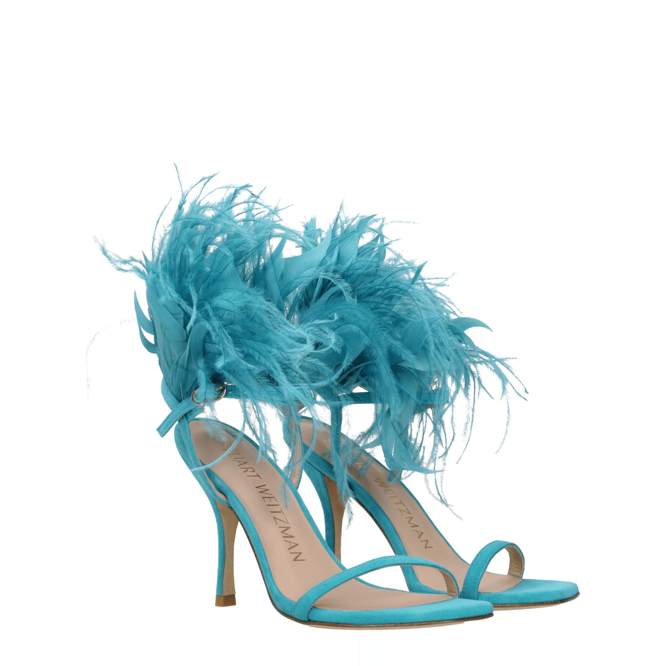 Leather Stiletto Heel Women's Sandals - Stuart Weitzman - Modalova