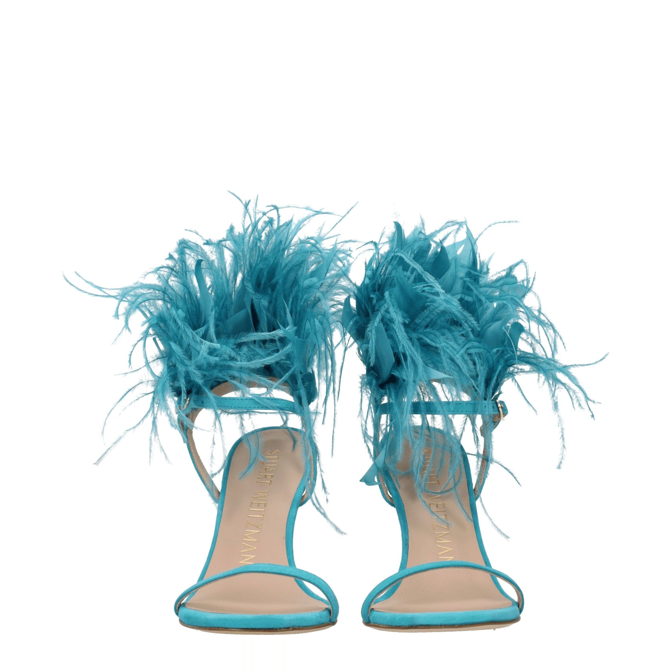 Leather Stiletto Heel Women's Sandals - Stuart Weitzman - Modalova