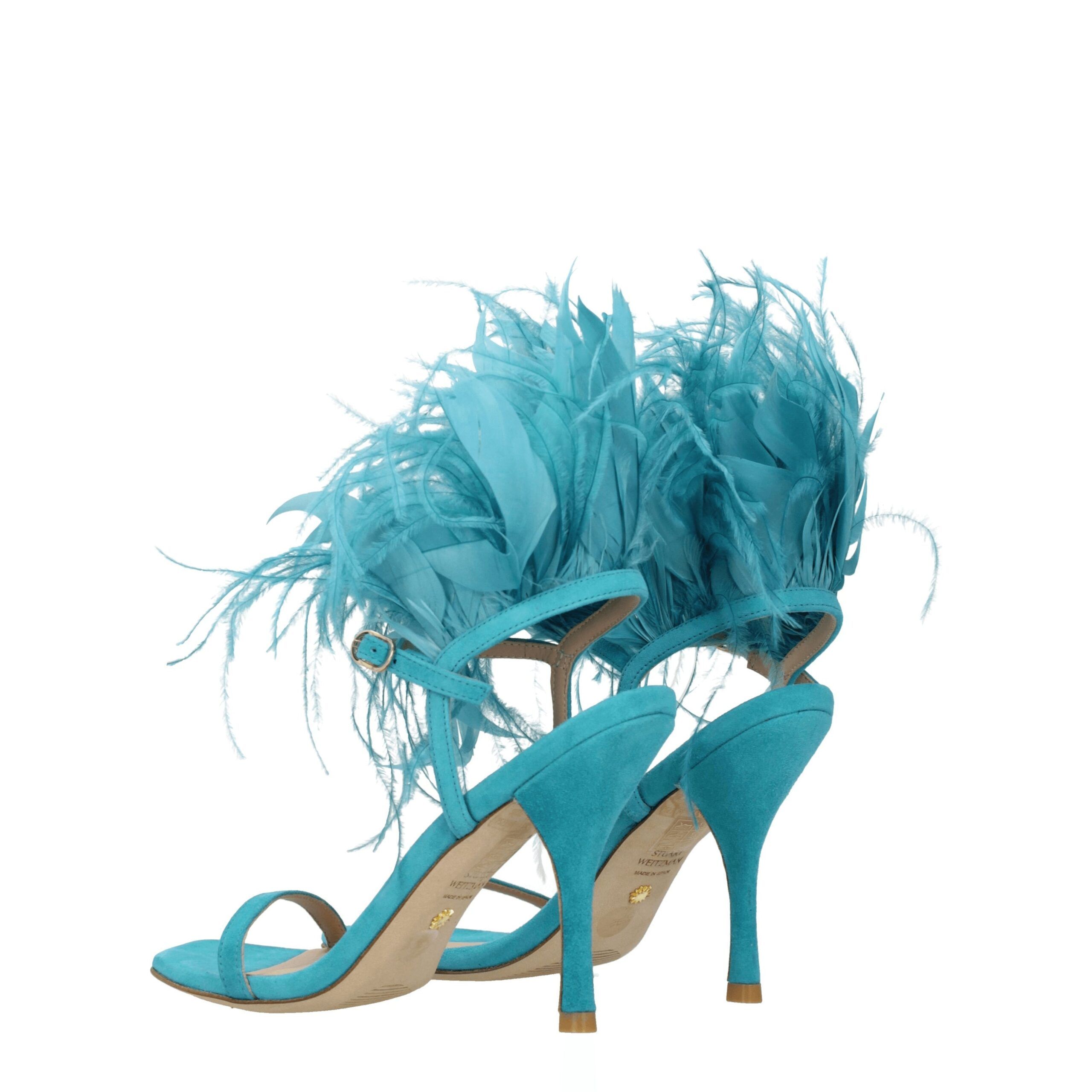 Leather Stiletto Heel Women's Sandals - Stuart Weitzman - Modalova