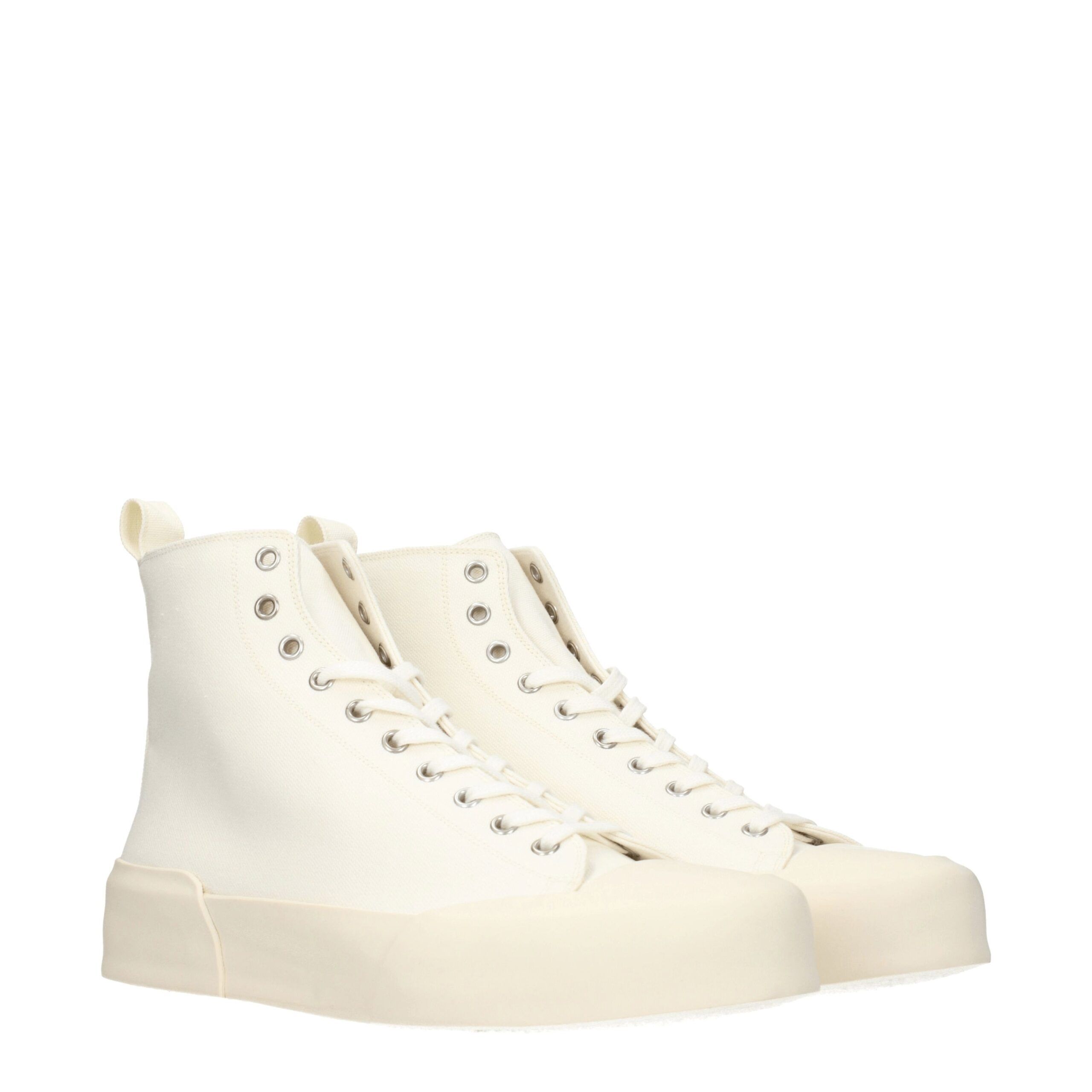 Fabric High Top Men's Sneakers - Jil Sander - Modalova