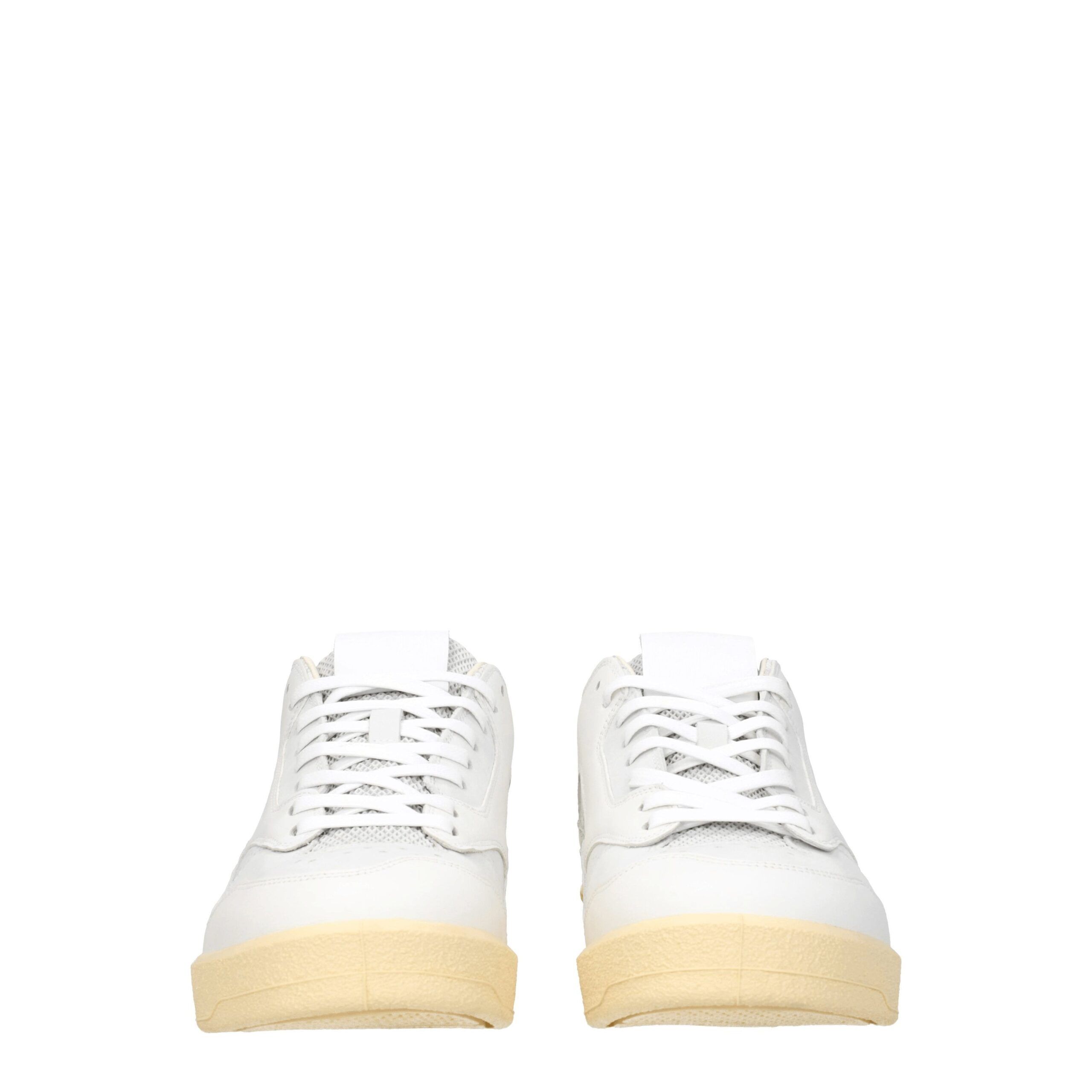 Leather Low Top Men's Sneakers - Jil Sander - Modalova