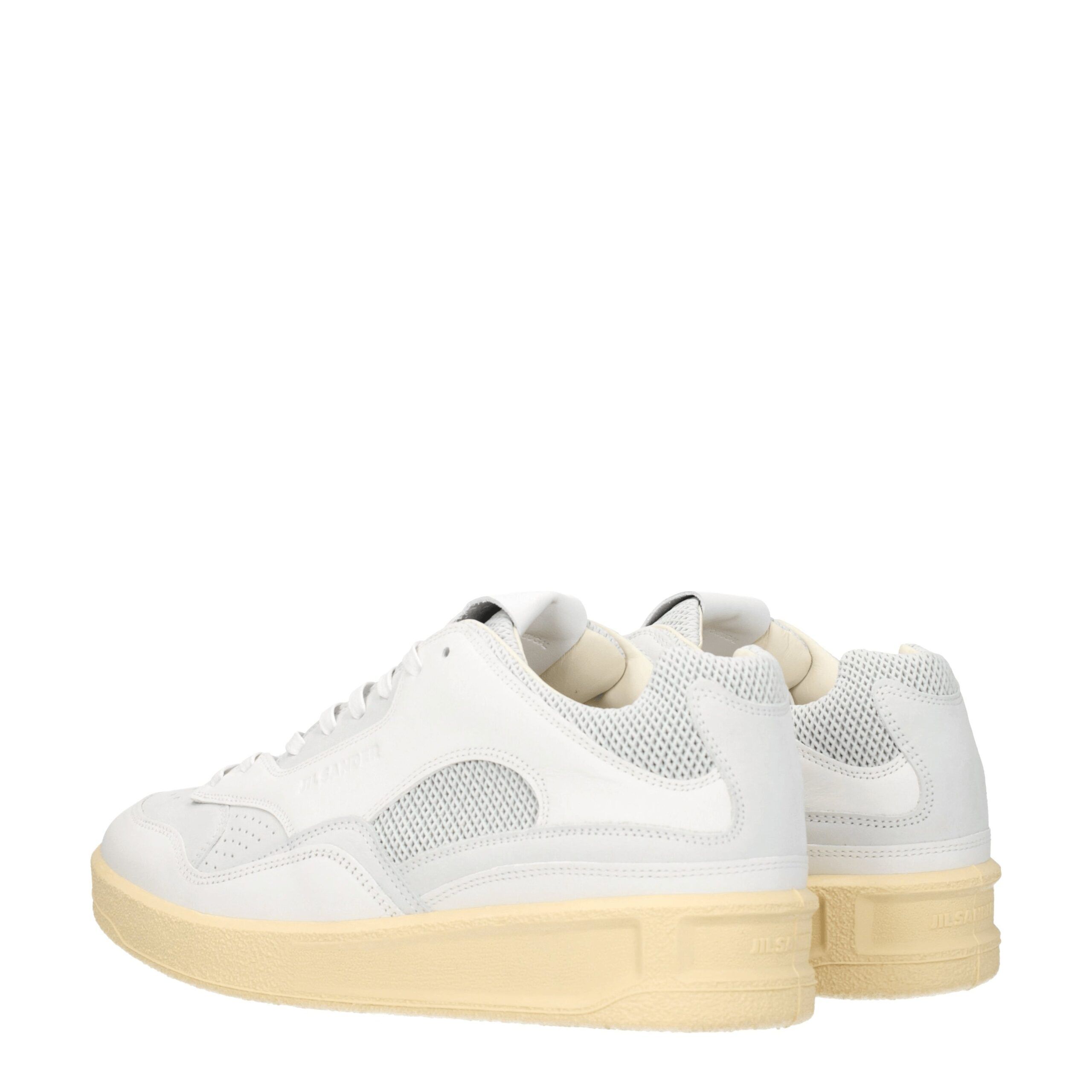 Leather Low Top Men's Sneakers - Jil Sander - Modalova