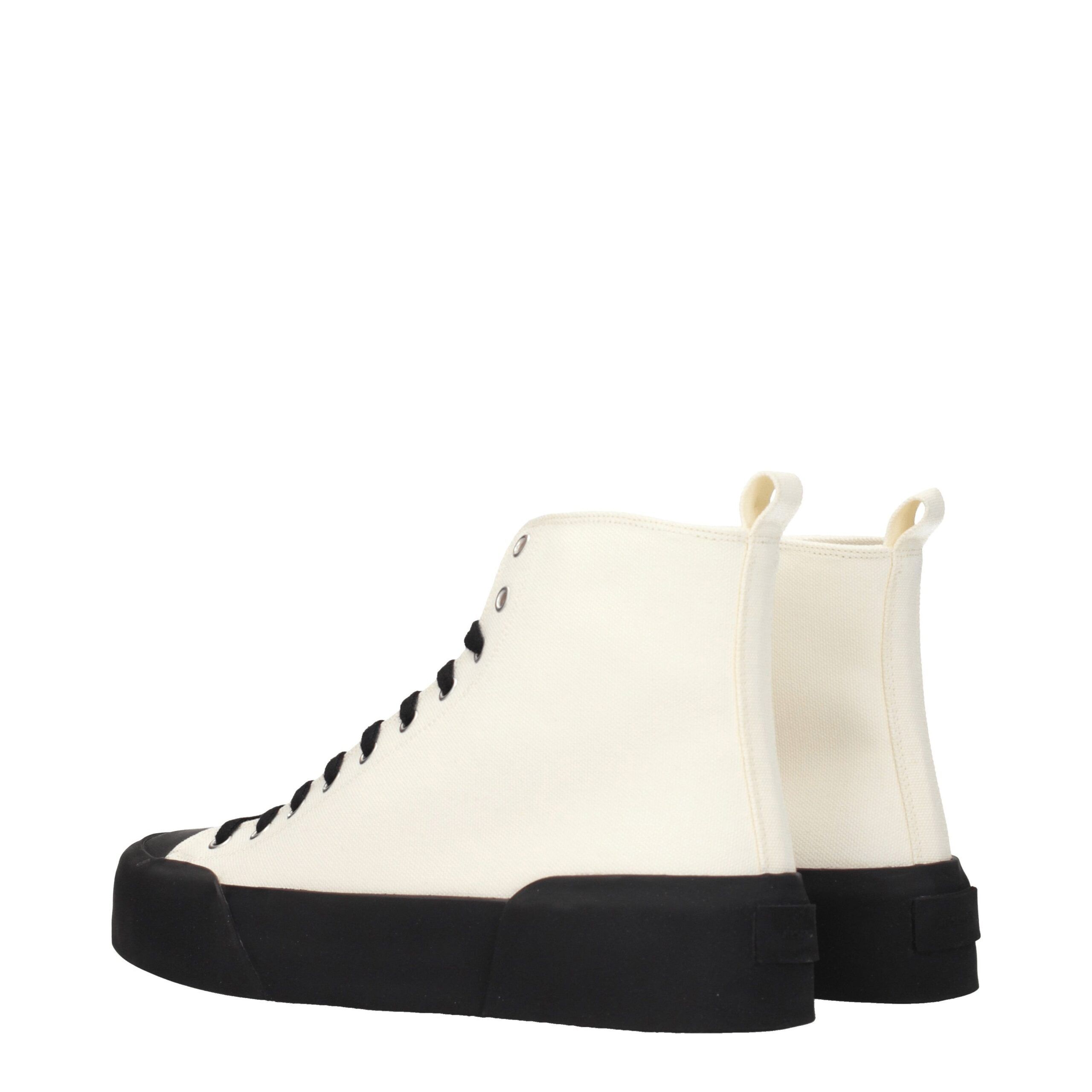 Fabric High Top Men's Sneakers - Jil Sander - Modalova