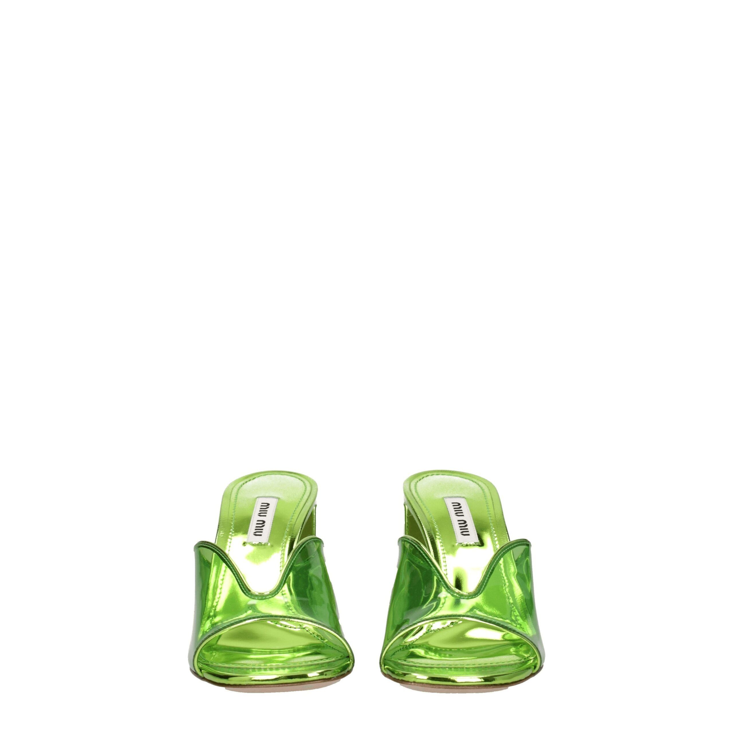 Plexiglass Platform Women's Sandals - Miu Miu - Modalova