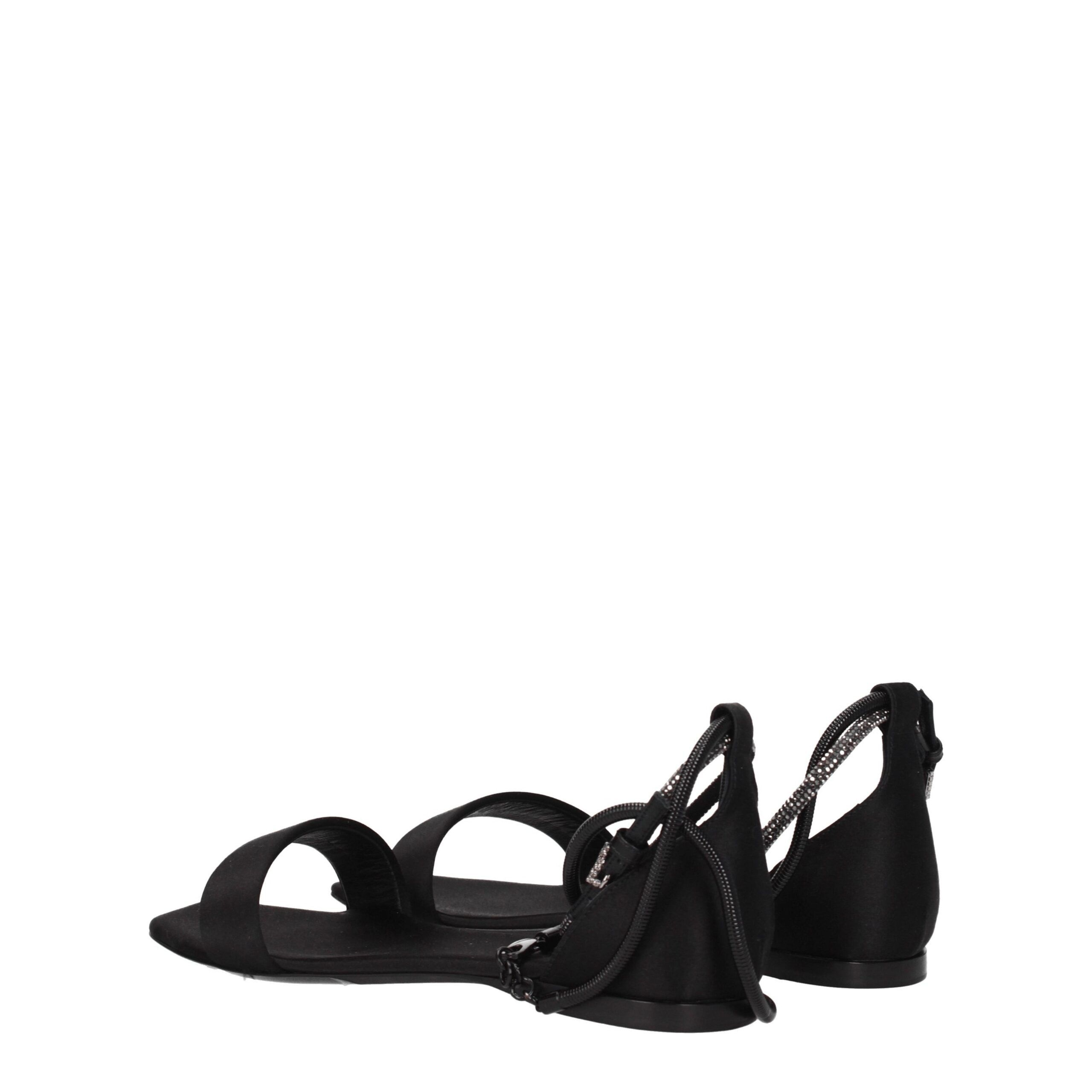 Satin Flat Women's Sandals - Max Mara - Modalova