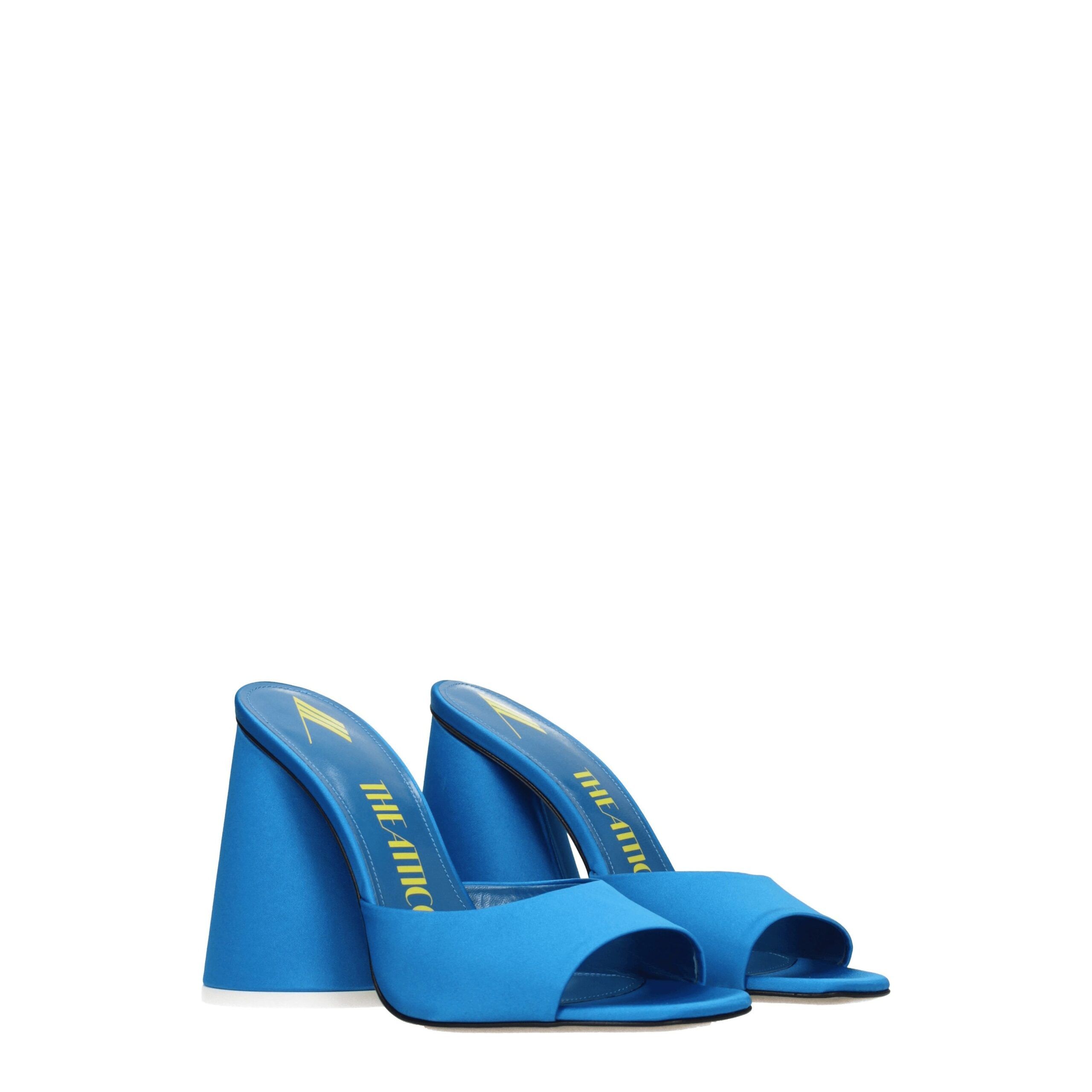 Satin Platform Women's Sandals - The Attico - Modalova