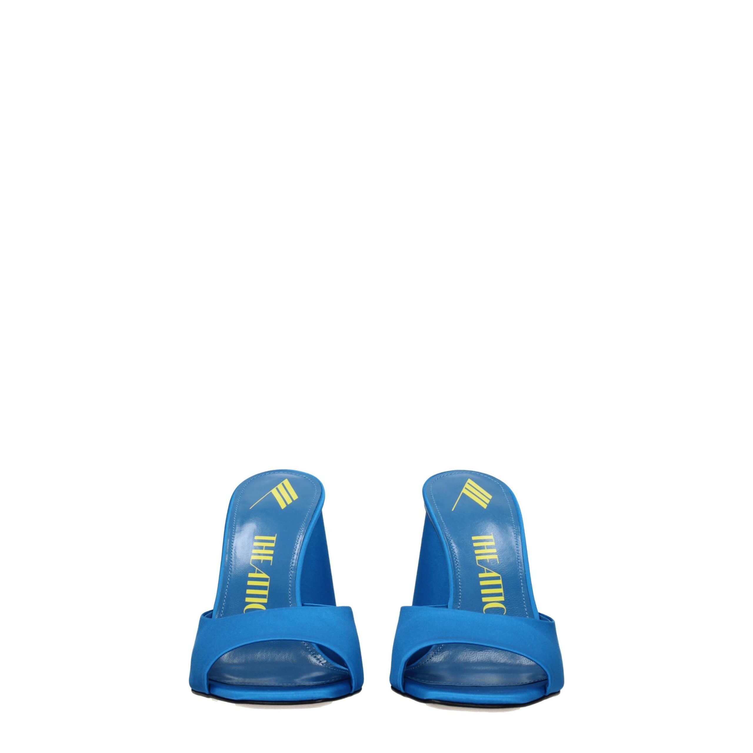 Satin Platform Women's Sandals - The Attico - Modalova