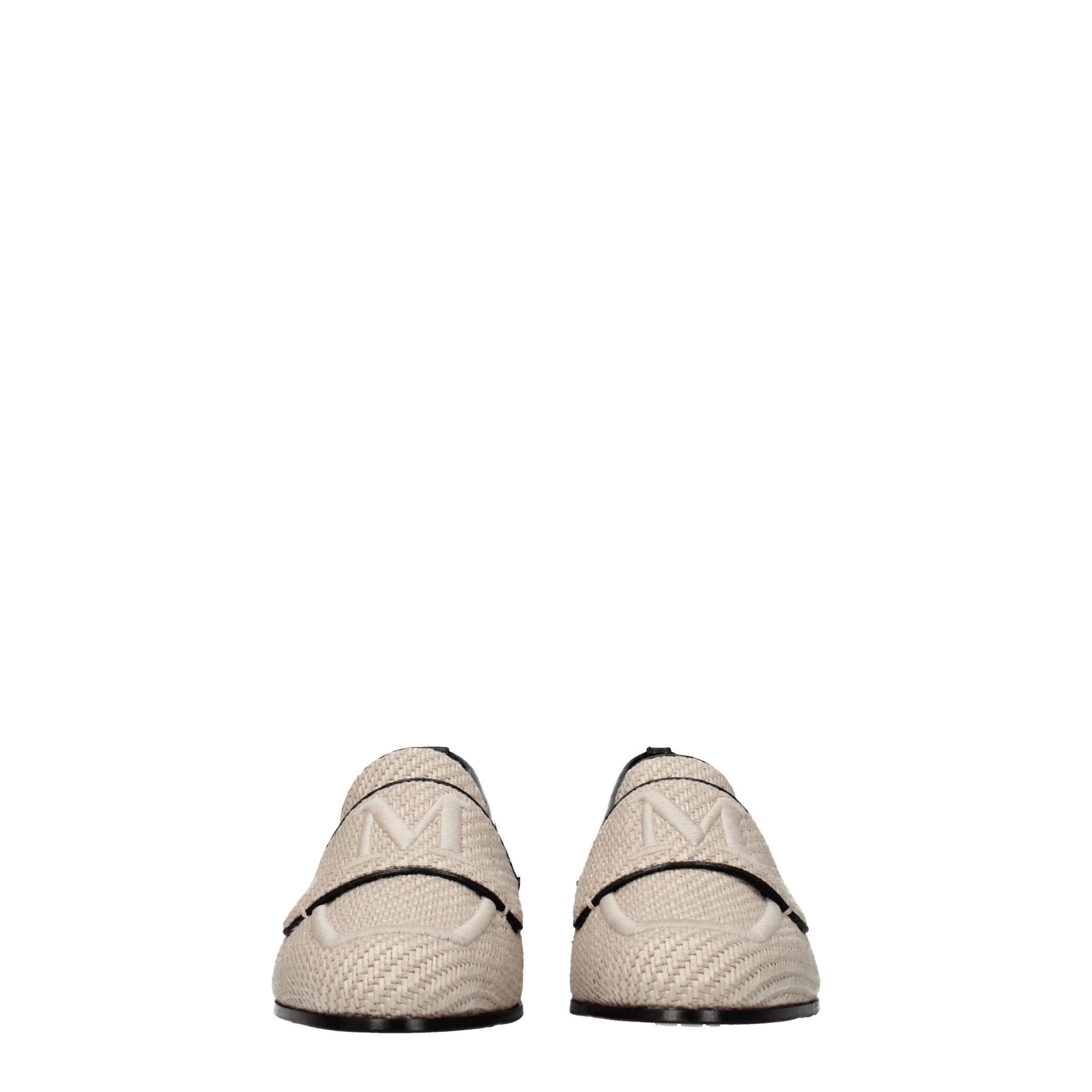 Fabric Slip-On Women's Loafers - Max Mara - Modalova
