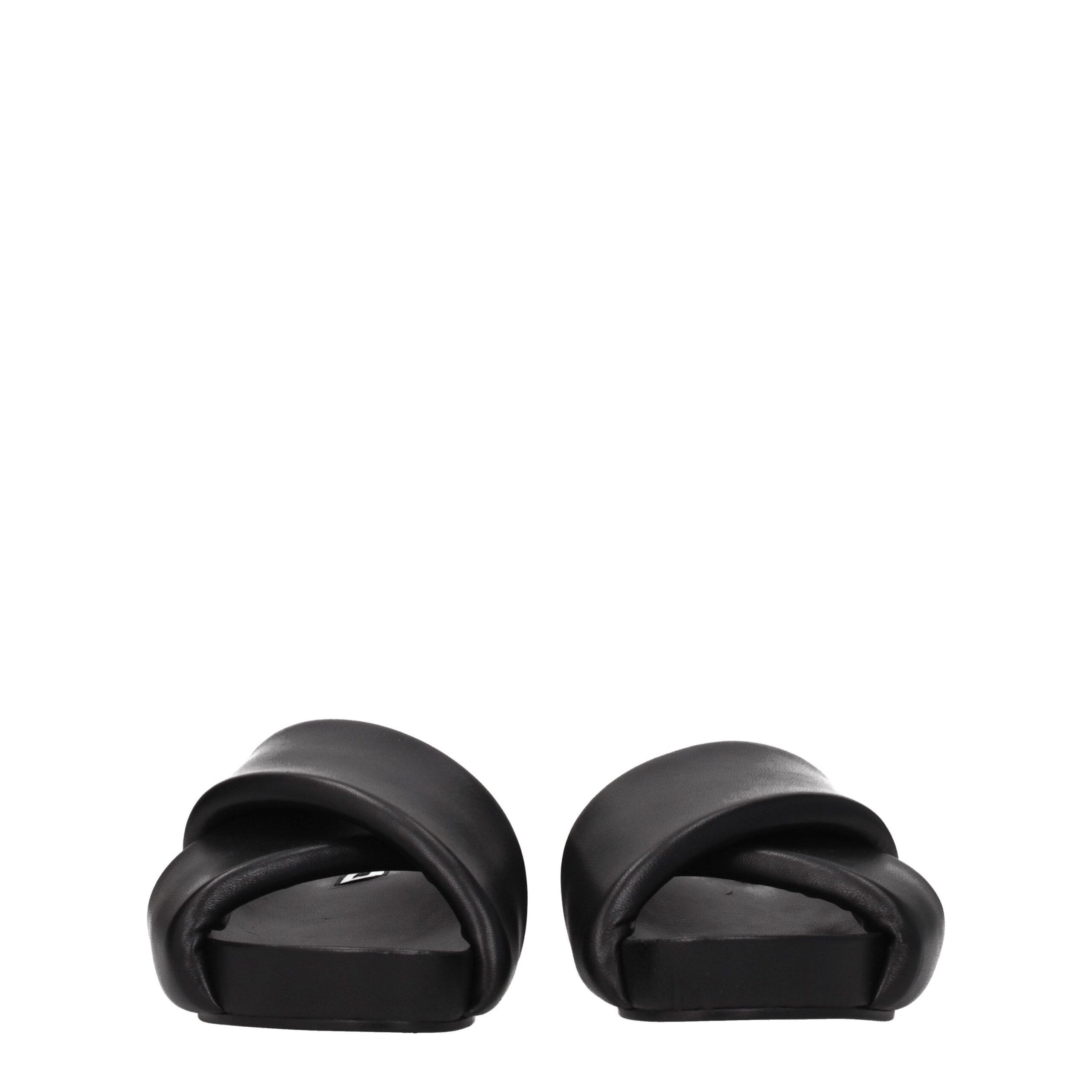 Leather Women's Slippers - Jil Sander - Modalova