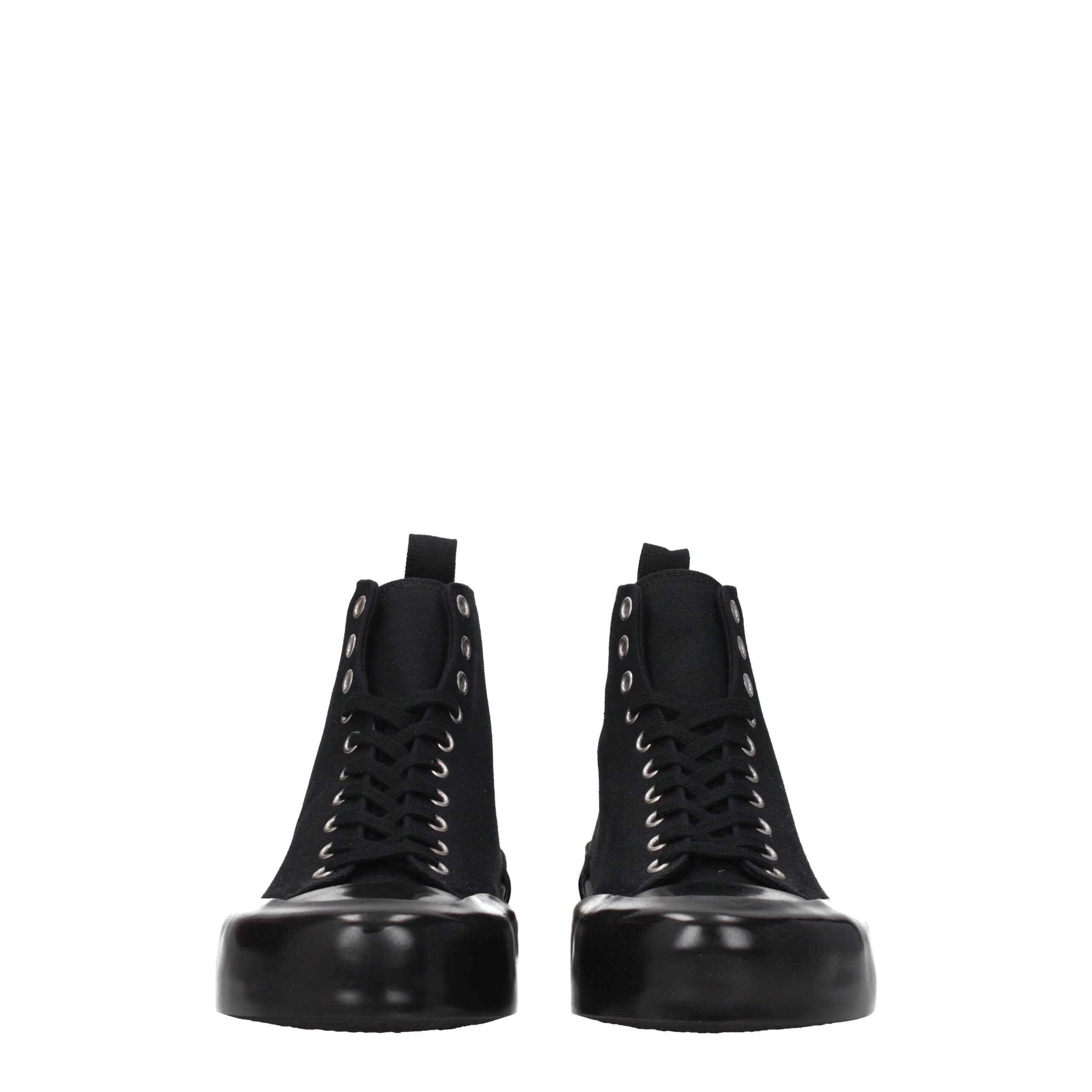 Fabric High Top Women's Sneakers - Jil Sander - Modalova