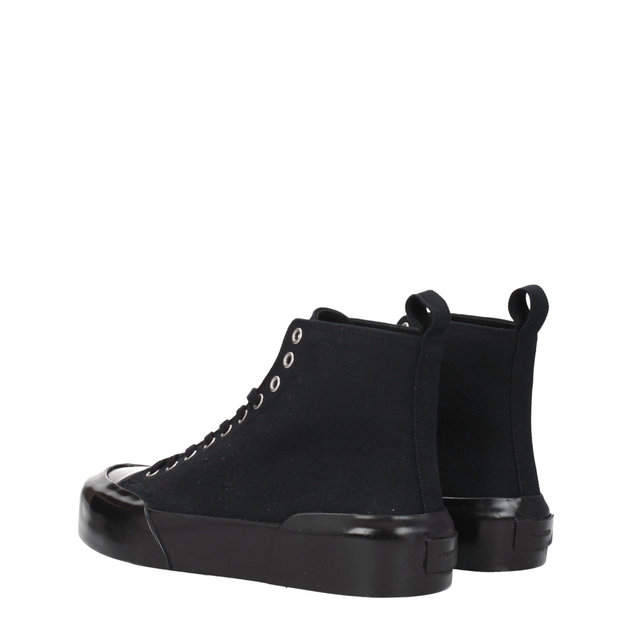 Fabric High Top Women's Sneakers - Jil Sander - Modalova