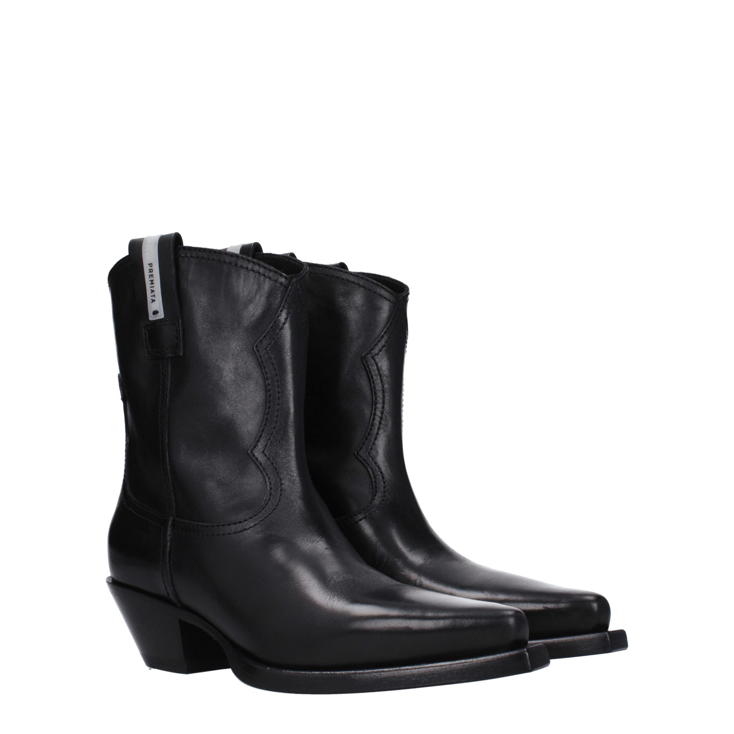 Leather Ankle Women's Boots - Premiata - Modalova