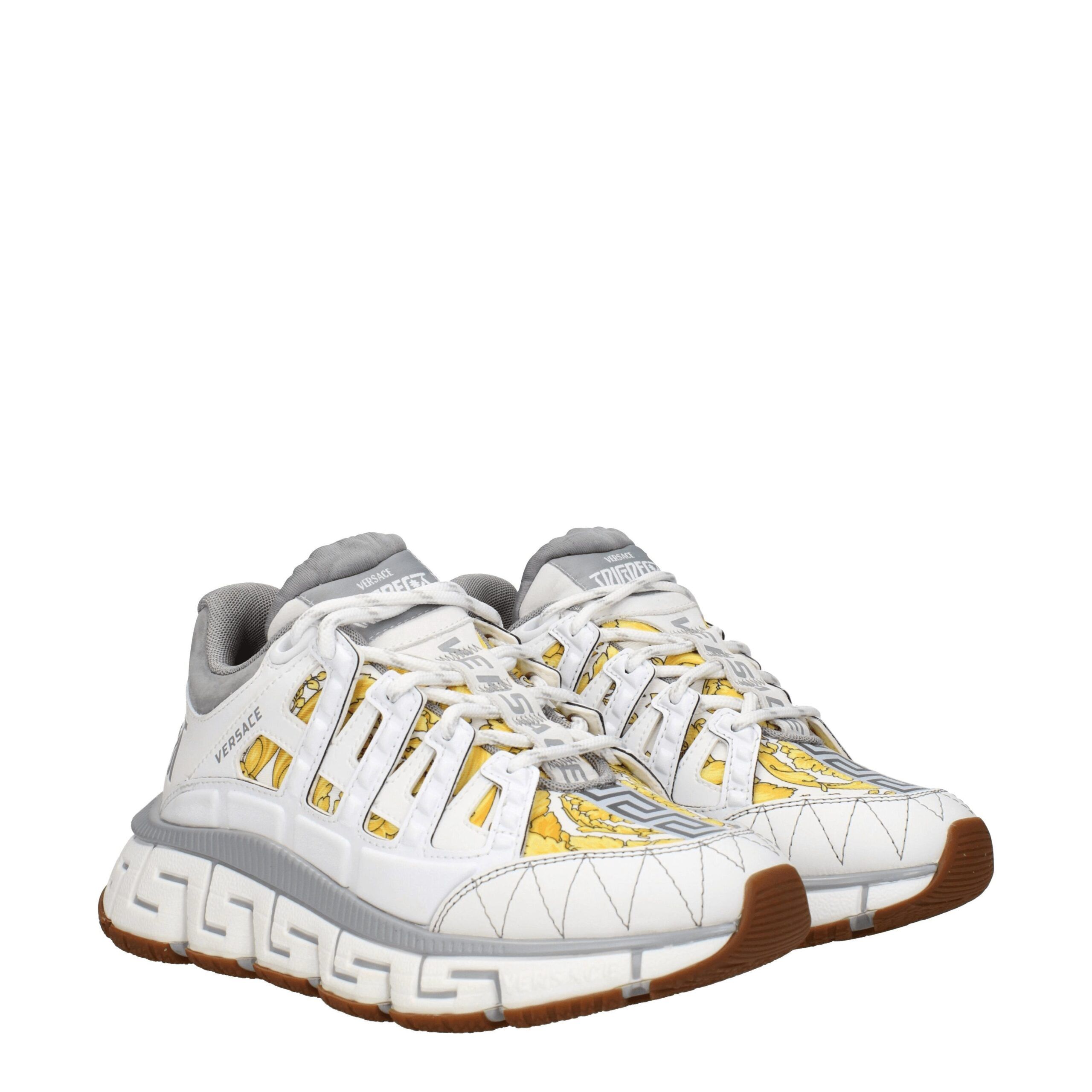 Fabric Athletic Women's Sneakers - Versace - Modalova