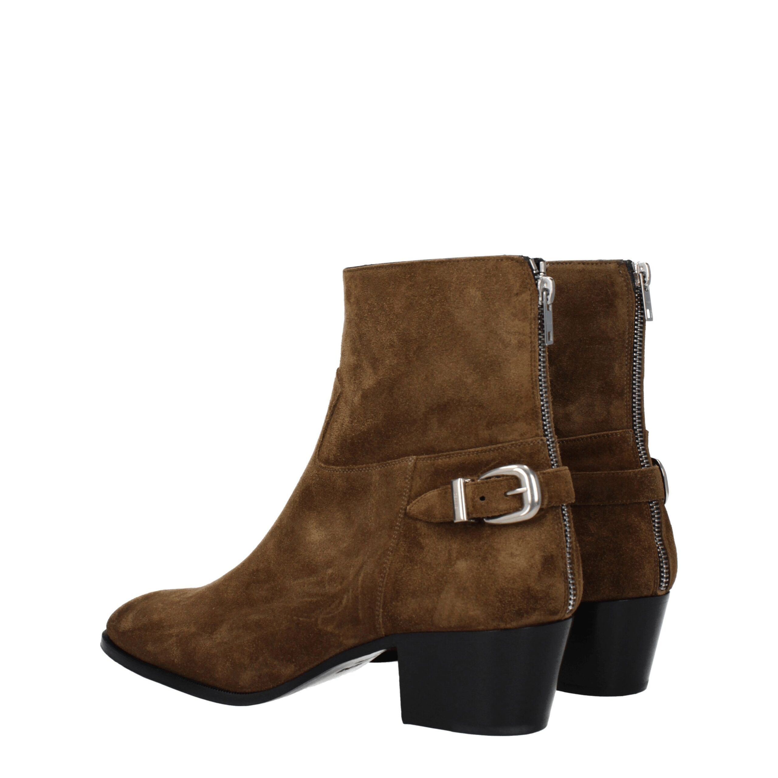 Leather Ankle Men's Boots - Celine - Modalova