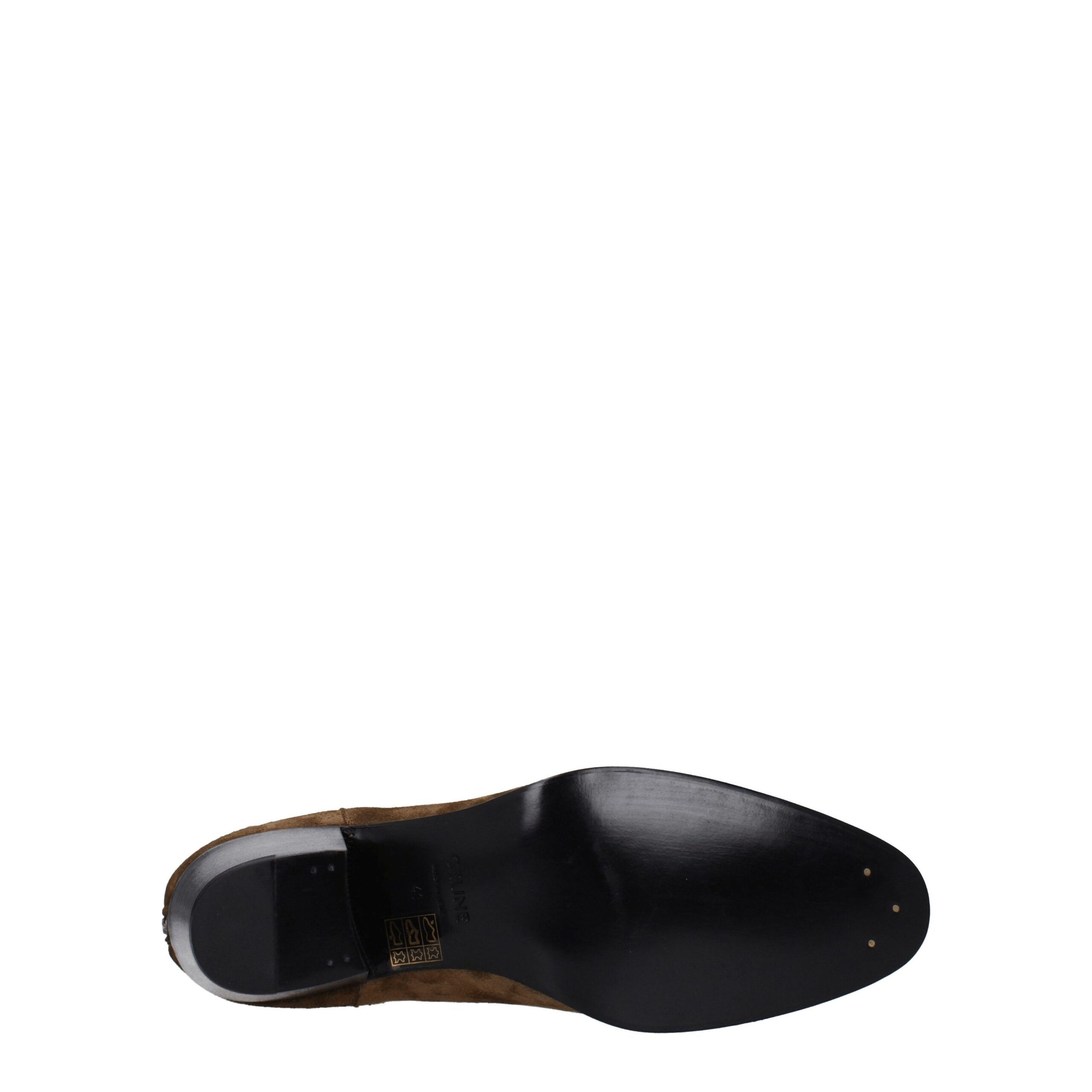 Leather Ankle Men's Boots - Celine - Modalova