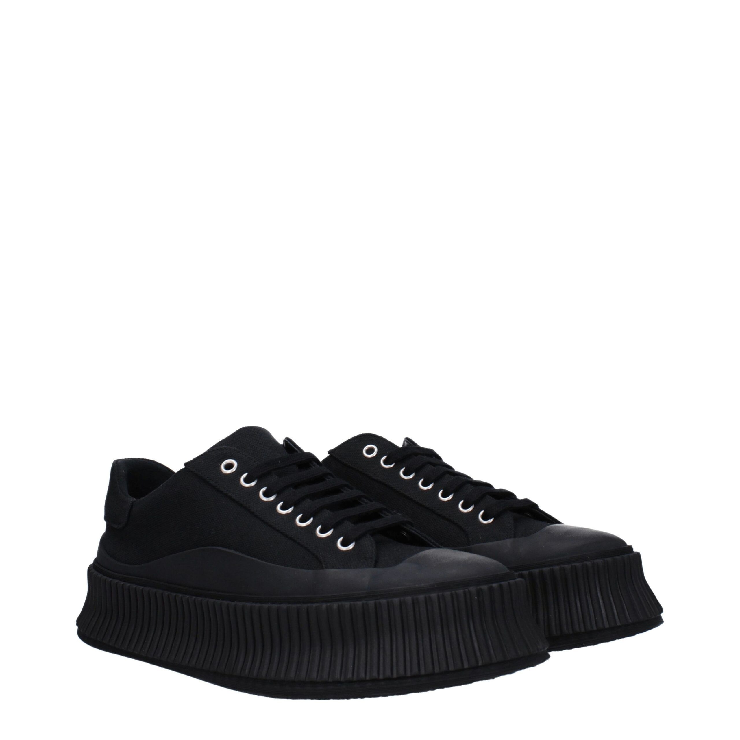 Fabric Platform Men's Sneakers - Jil Sander - Modalova