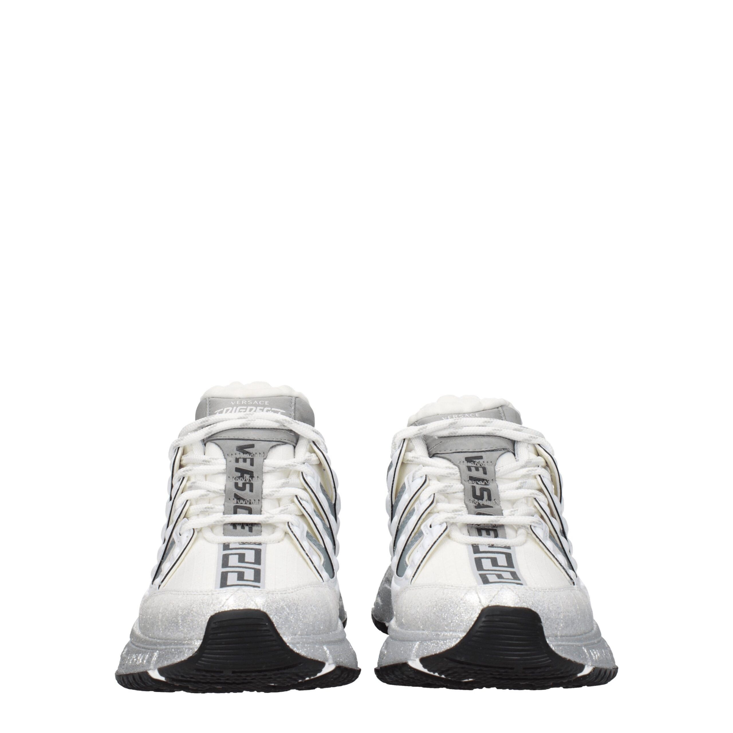 Fabric Athletic Women's Sneakers - Versace - Modalova