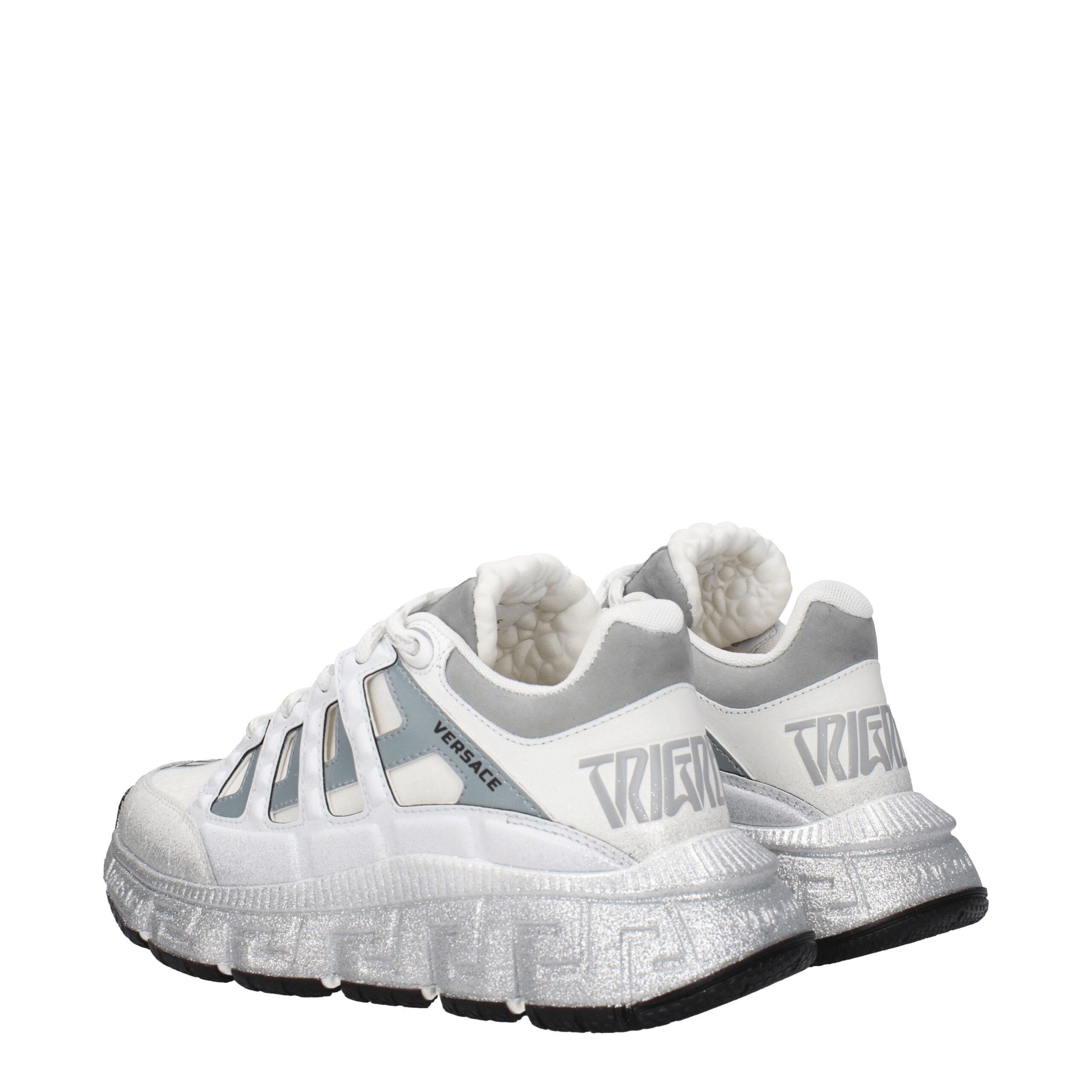 Fabric Athletic Women's Sneakers - Versace - Modalova
