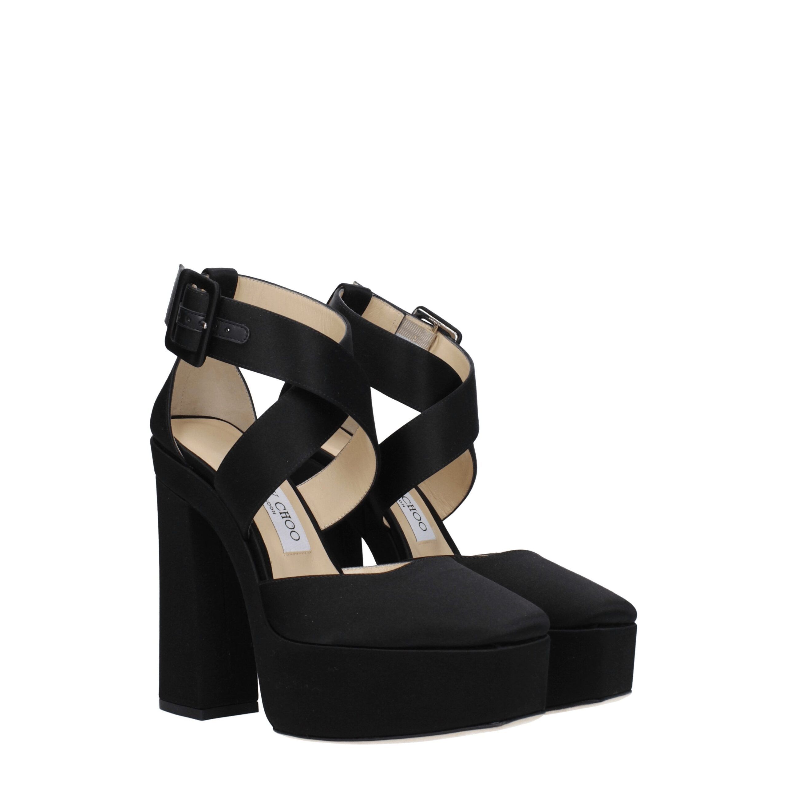 Satin Platform Women's Sandals - Jimmy Choo - Modalova