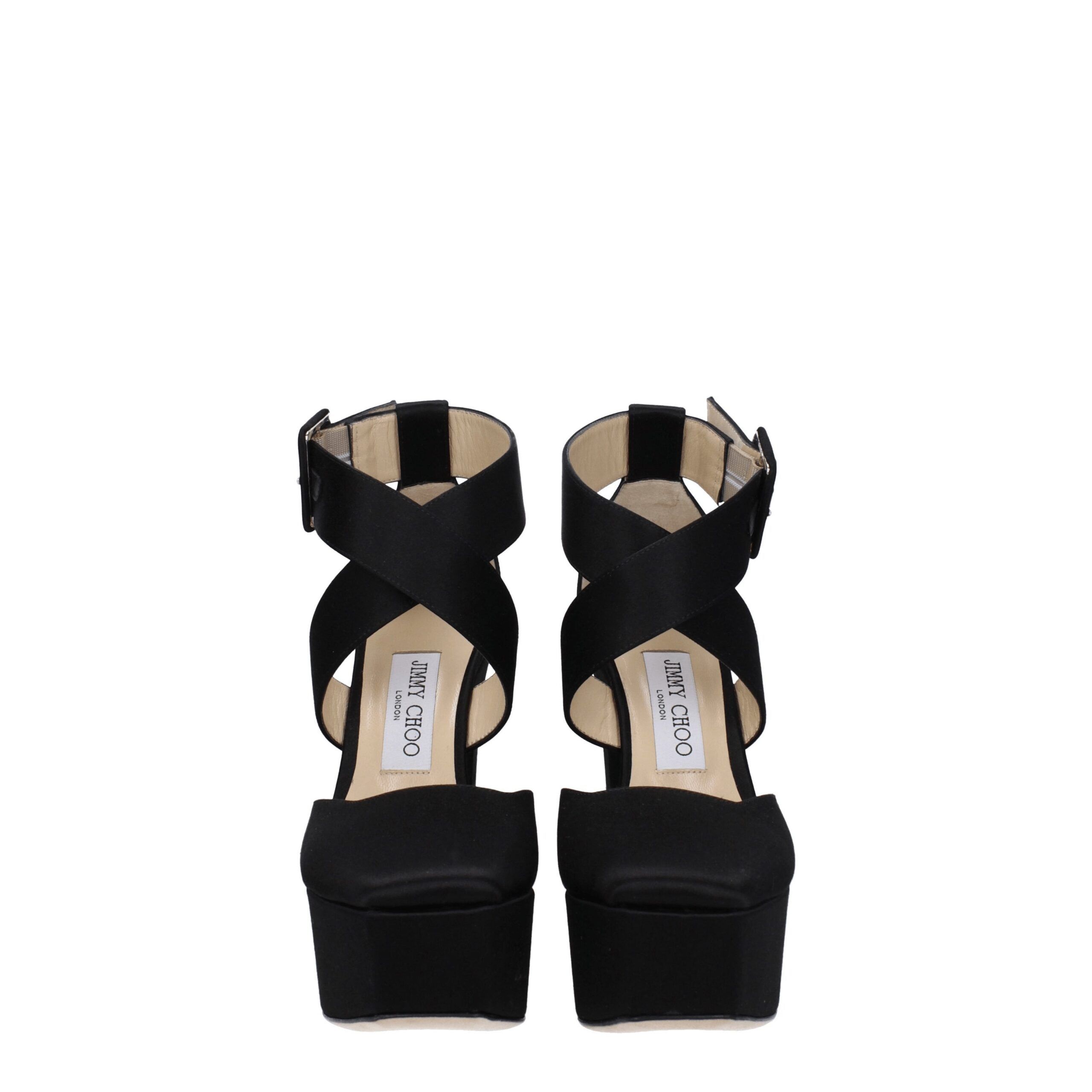 Satin Platform Women's Sandals - Jimmy Choo - Modalova