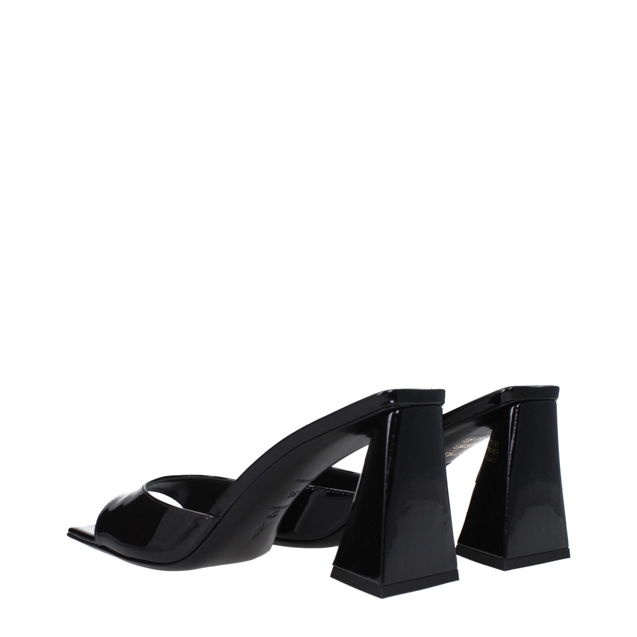 Leather Stiletto Heel Women's Sandals - The Attico - Modalova