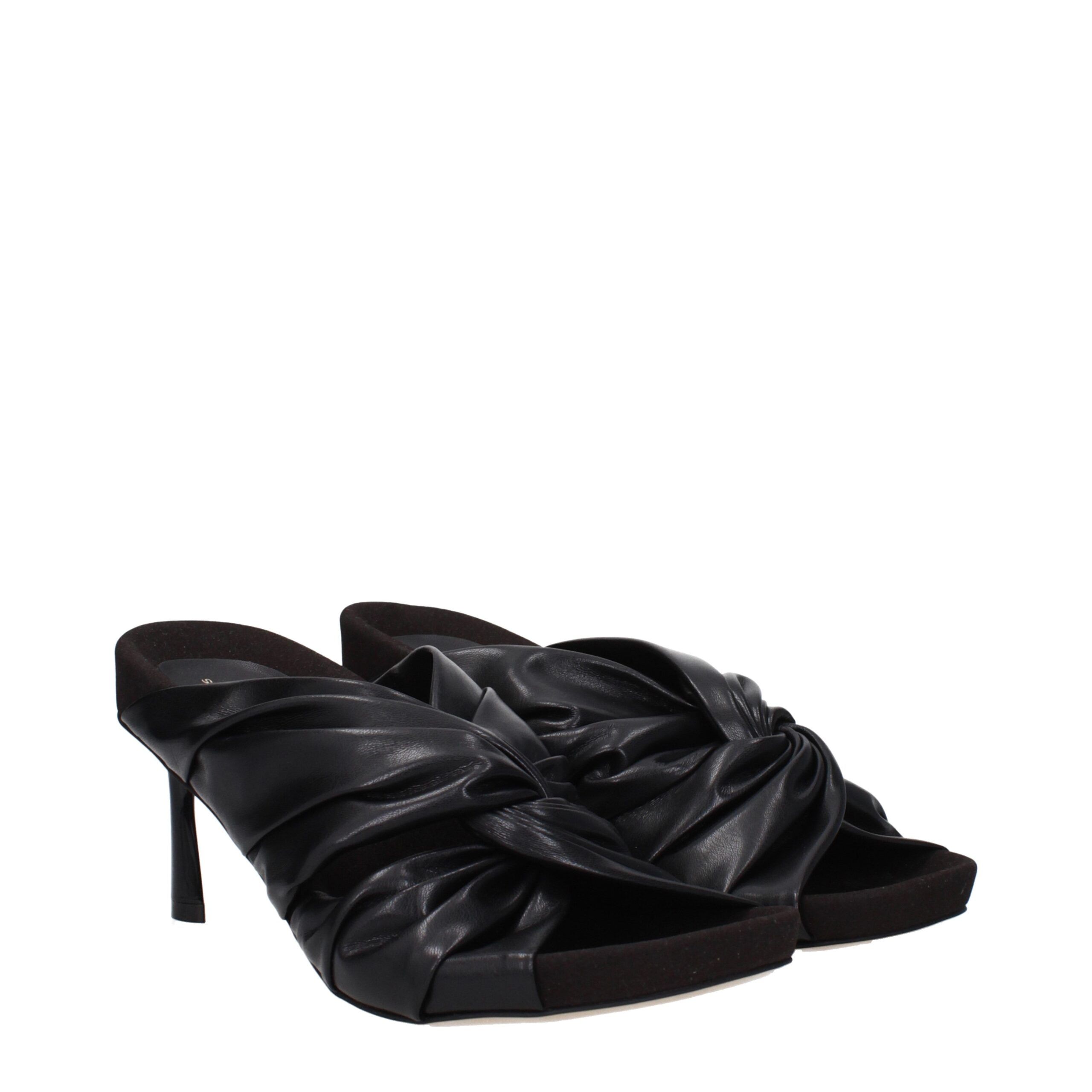 Leather Stiletto Heel Women's Sandals - Stella McCartney - Modalova