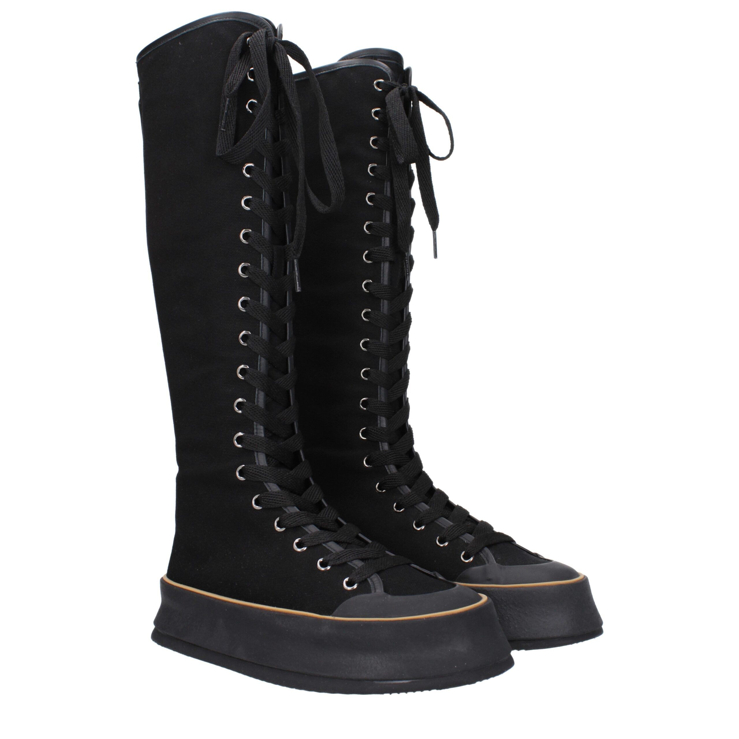 Fabric Lace-Up Women's Boots - Max Mara - Modalova