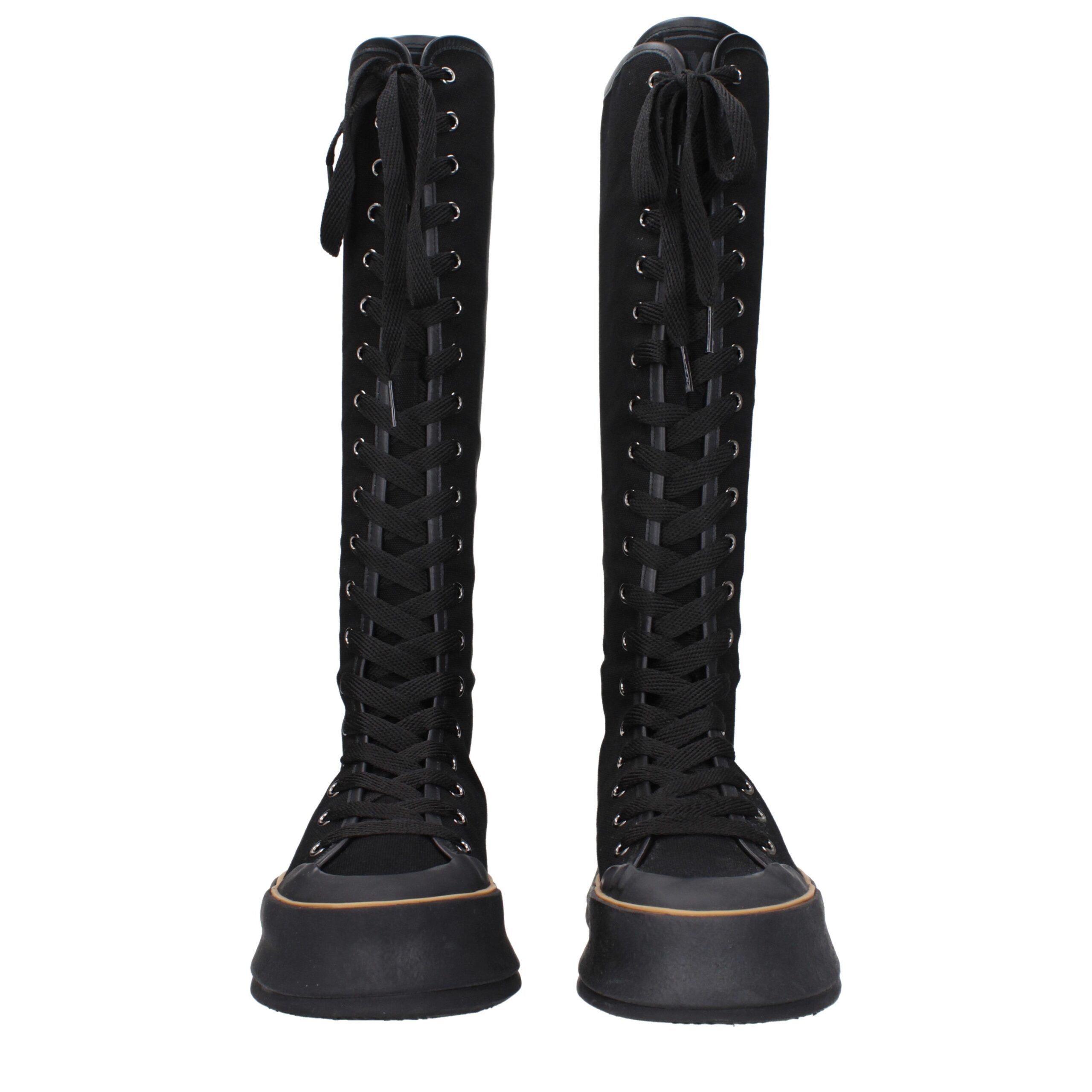 Fabric Lace-Up Women's Boots - Max Mara - Modalova