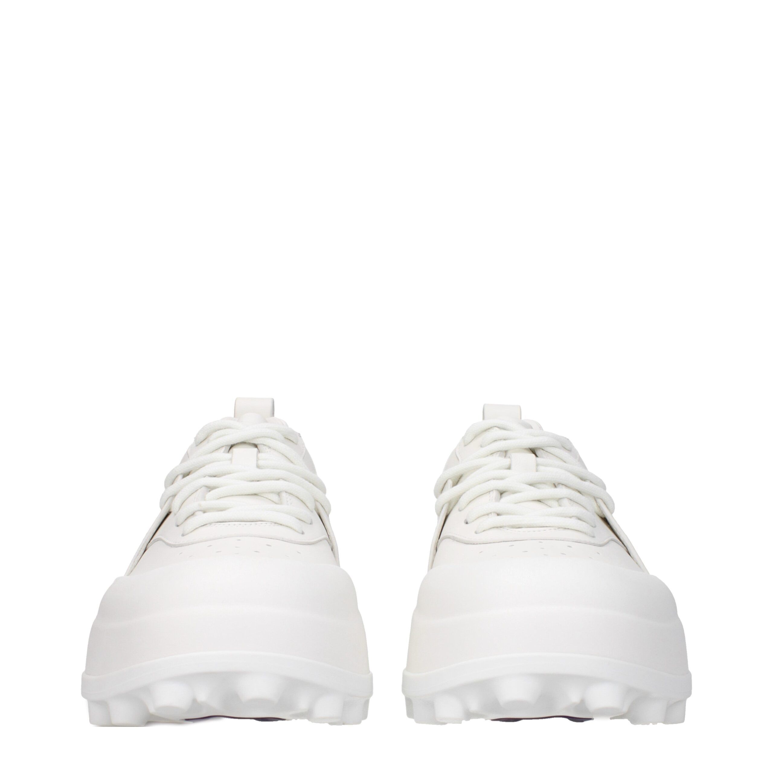 Leather Men's Sneakers - Jil Sander - Modalova