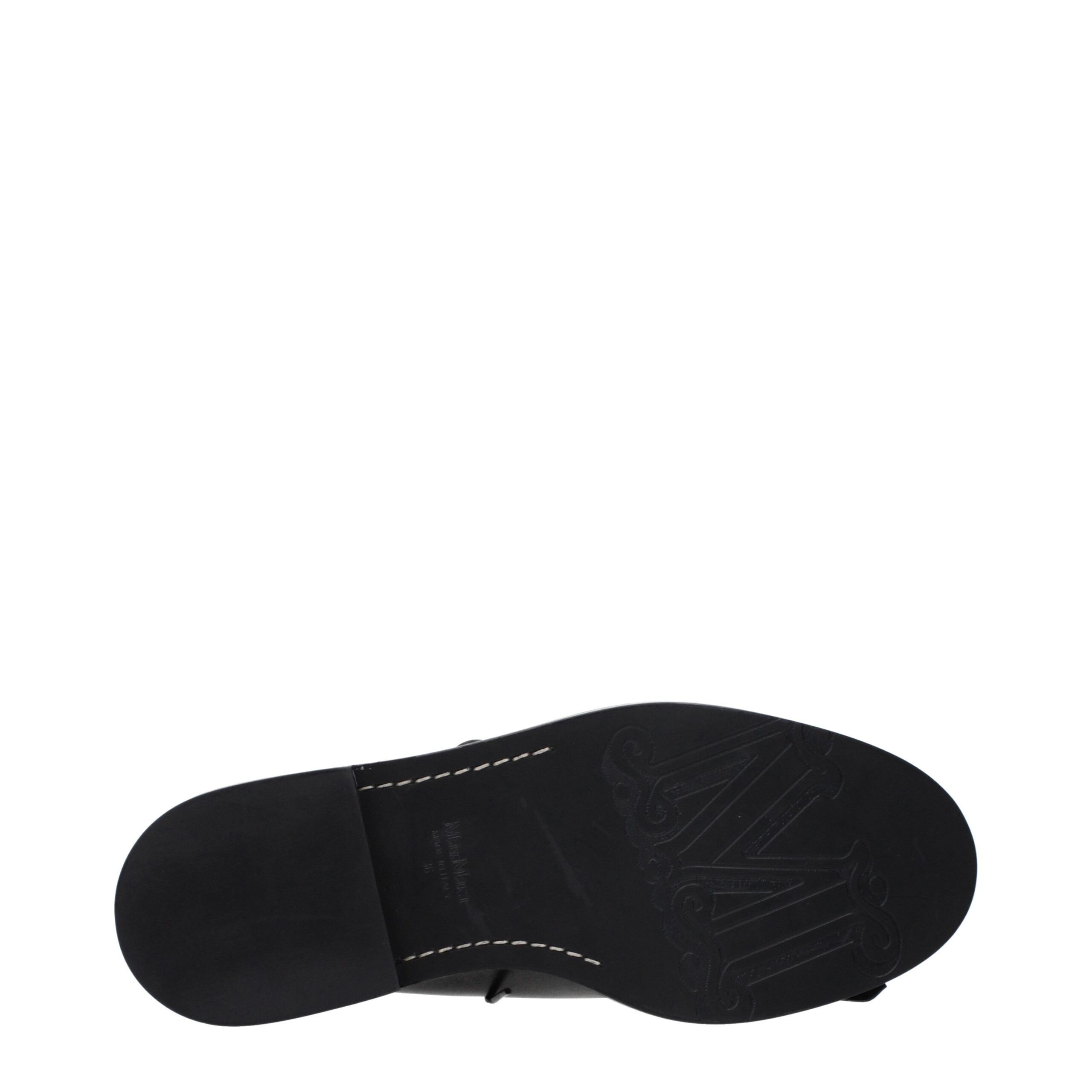 Leather Oxfords And Women's Derbies - Max Mara - Modalova