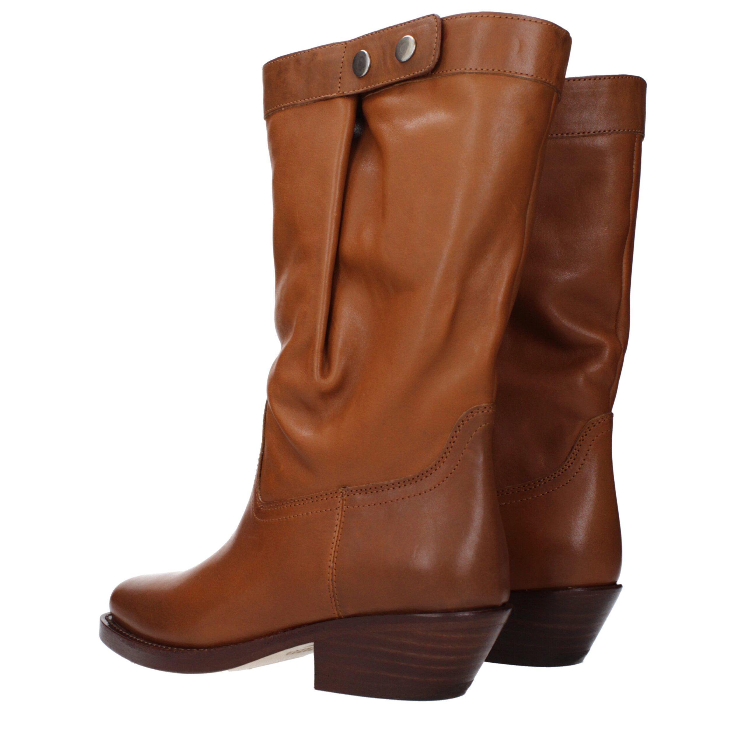 Leather Ankle Women's Boots - Isabel Marant - Modalova