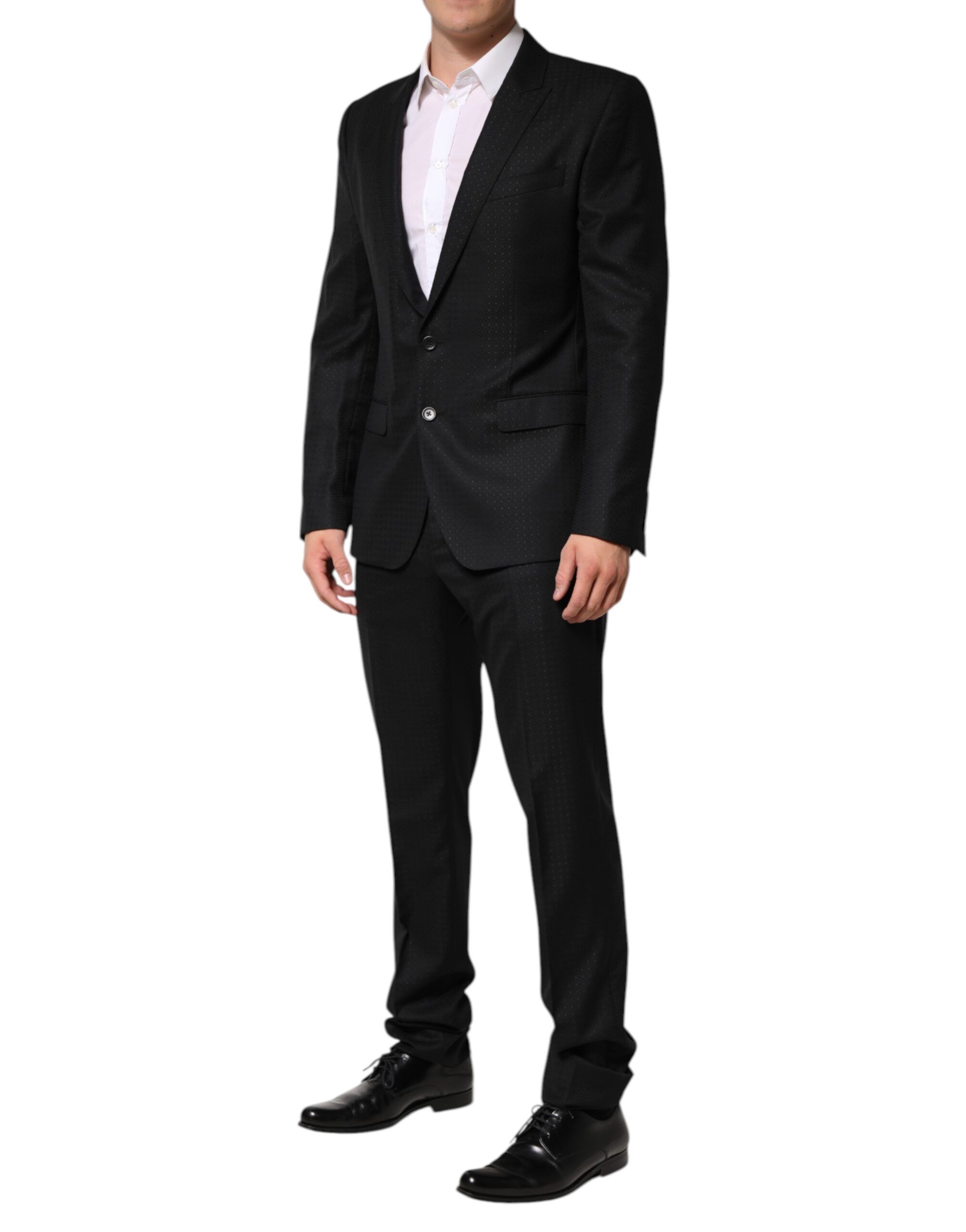 Jacquard Single Breasted 2 Piece Men's Suit - Dolce & Gabbana - Modalova