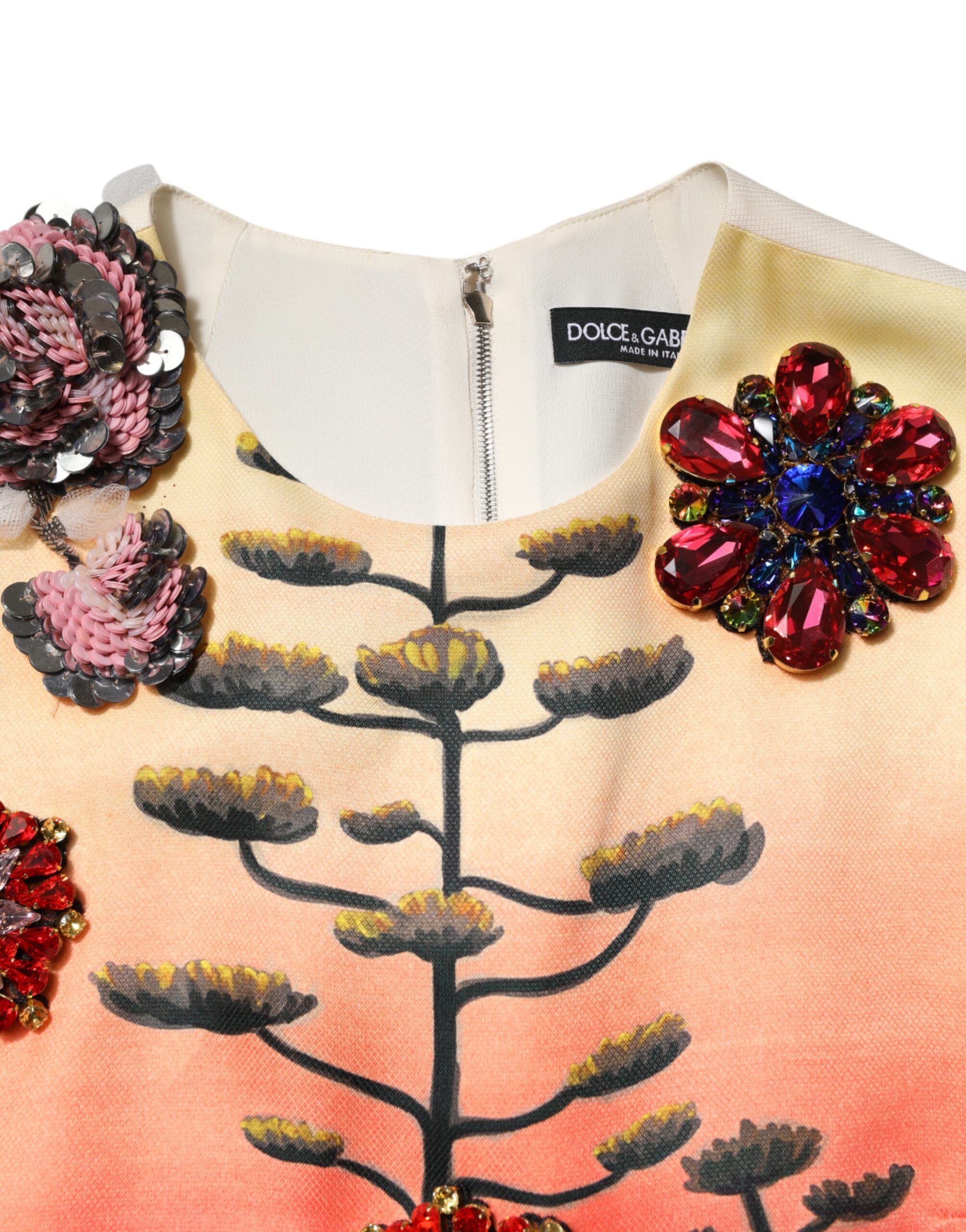 Crystal Embellished A-line Mini Women's Dress - Dolce & Gabbana - Modalova