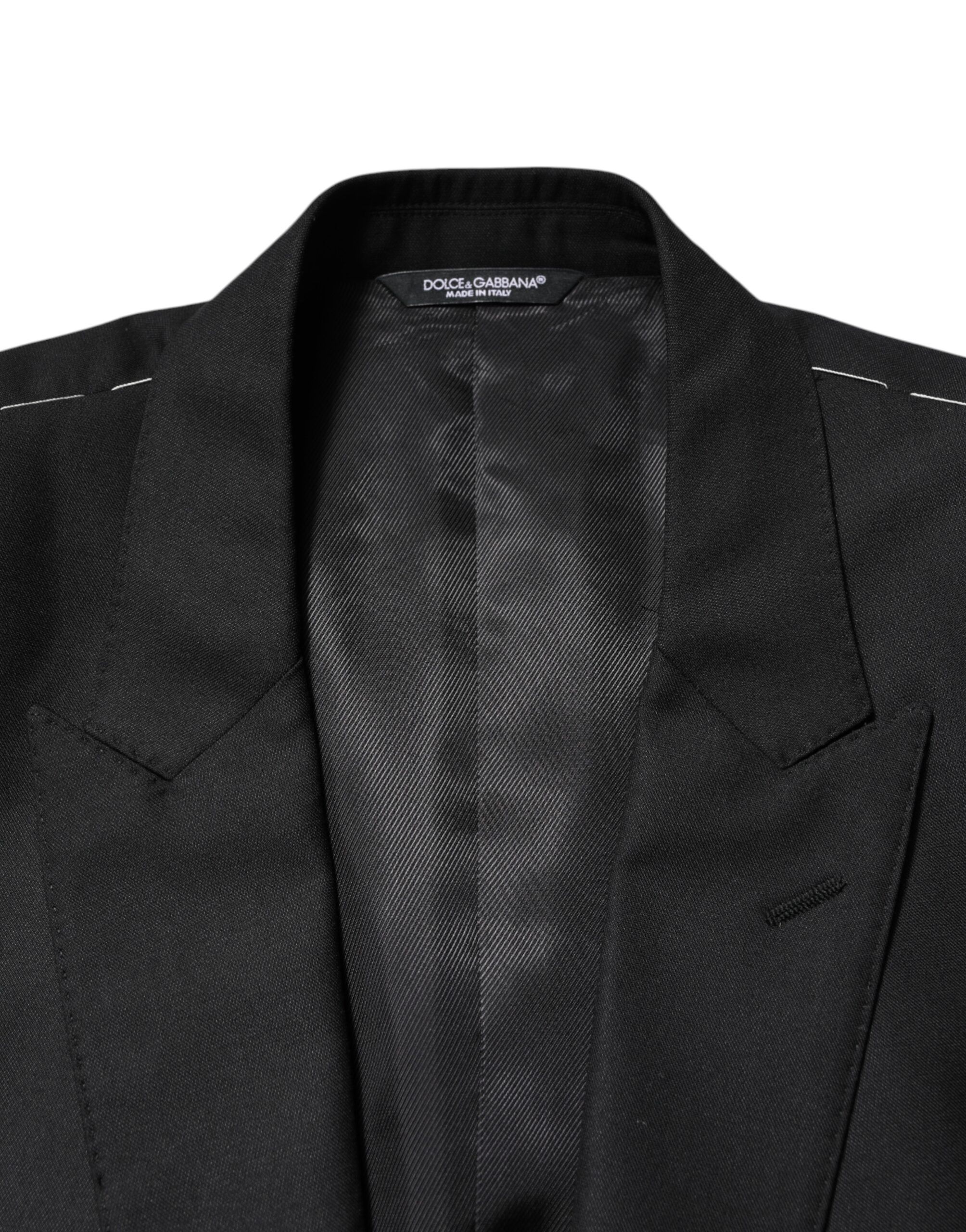 Wool Single Breasted Jacket Men's Blazer - Dolce & Gabbana - Modalova