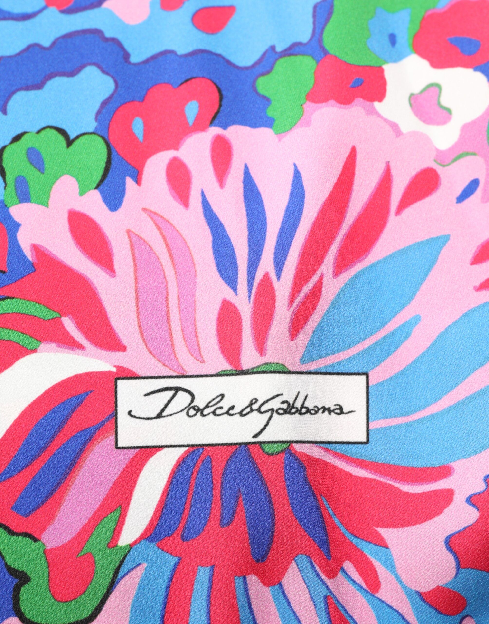 Floral Printed Tunic Blouse Women's Top (Pre-Owned) - Dolce & Gabbana - Modalova
