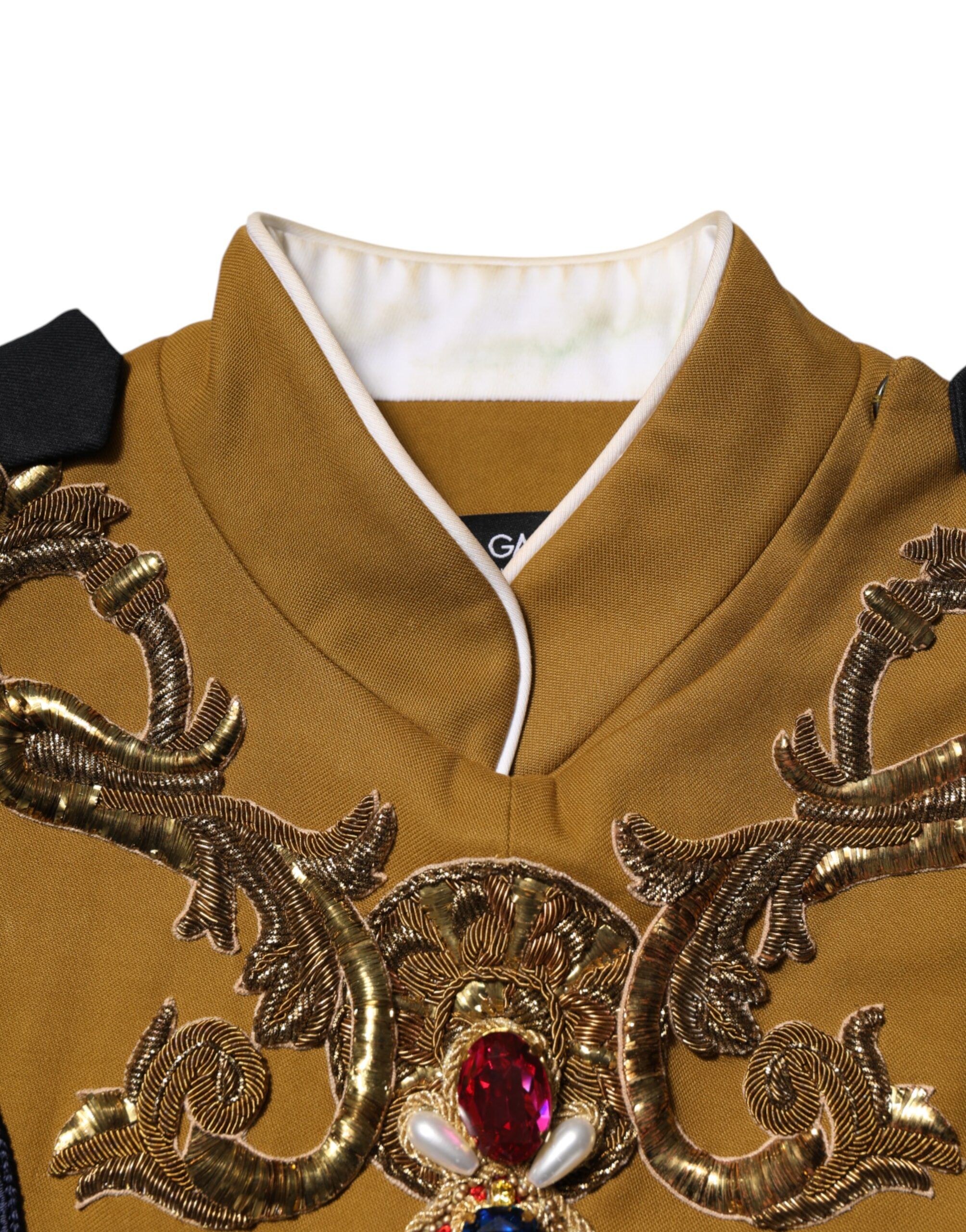 Crystal Cross Runway Vest Jacket Women's Top (Pre-Owned) - Dolce & Gabbana - Modalova