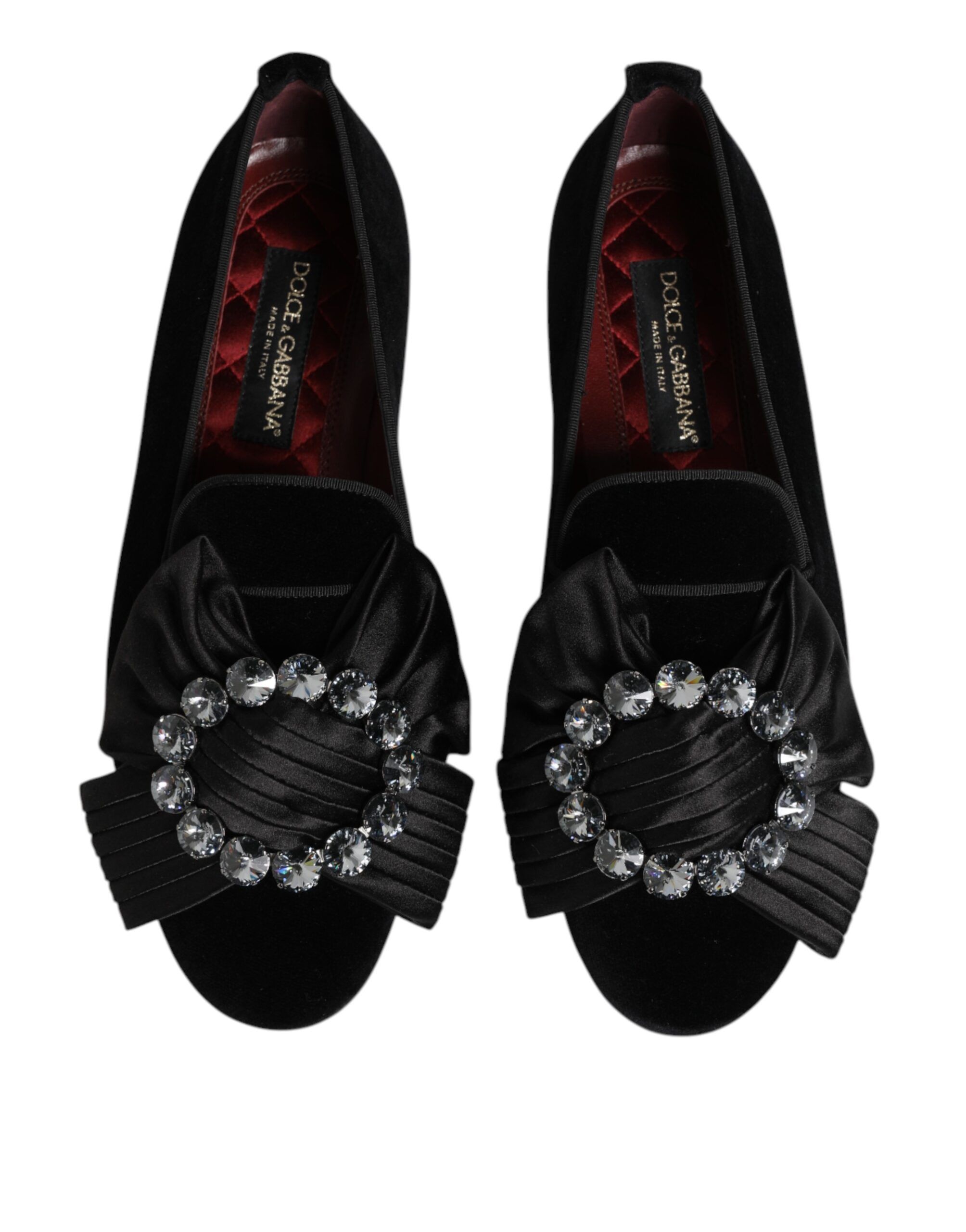 VATICANO Crystal Ribbon Slip On Men's Shoes - Dolce & Gabbana - Modalova
