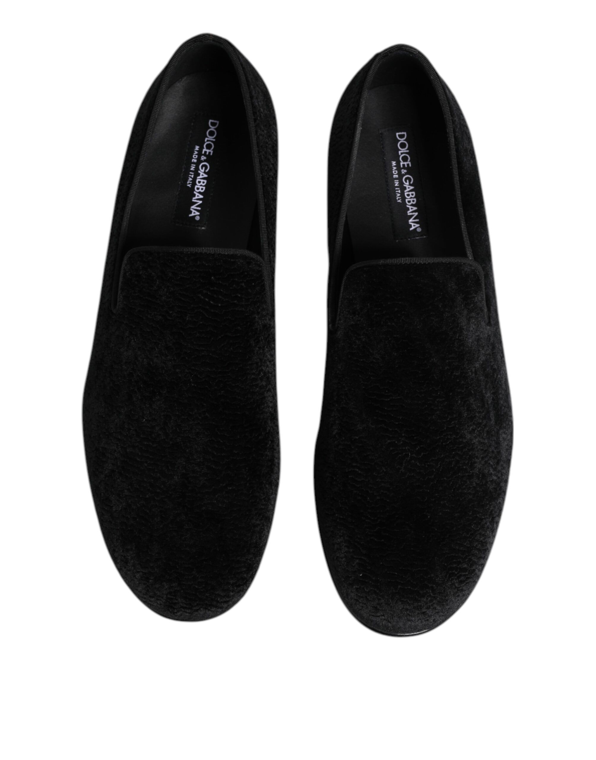 Jacquard Loafers Formal Men Dress Men's Shoes - Dolce & Gabbana - Modalova