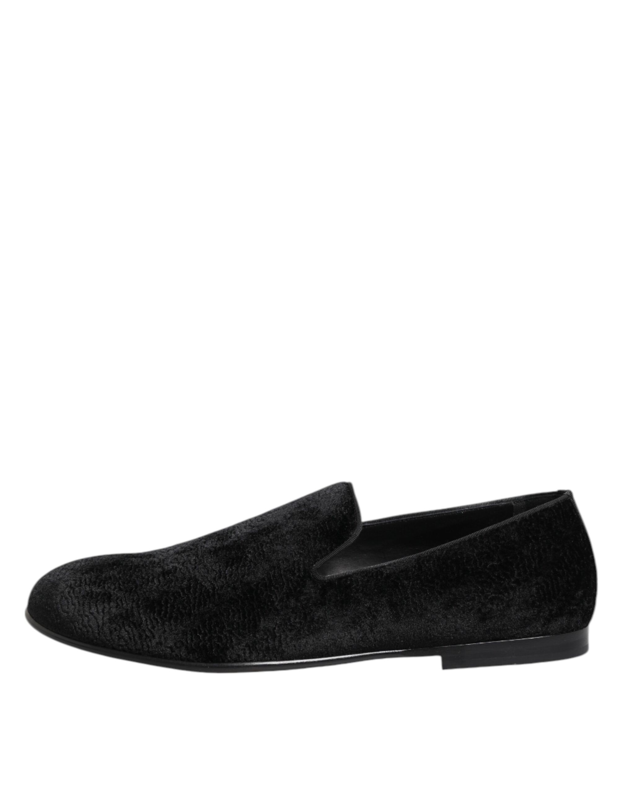Jacquard Loafers Formal Men Dress Men's Shoes - Dolce & Gabbana - Modalova