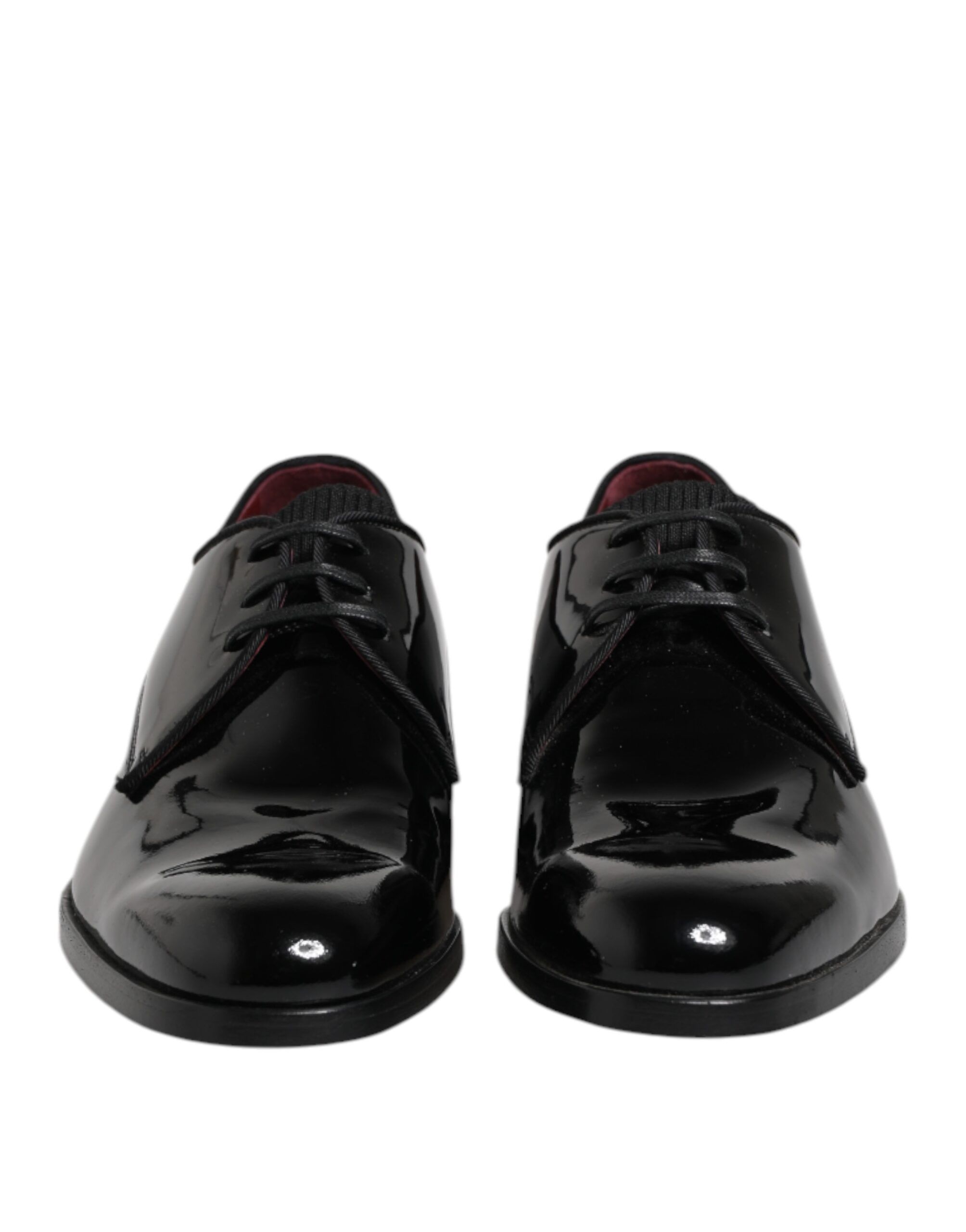 Leather Lace Up Men Derby Formal Men's Shoes - Dolce & Gabbana - Modalova