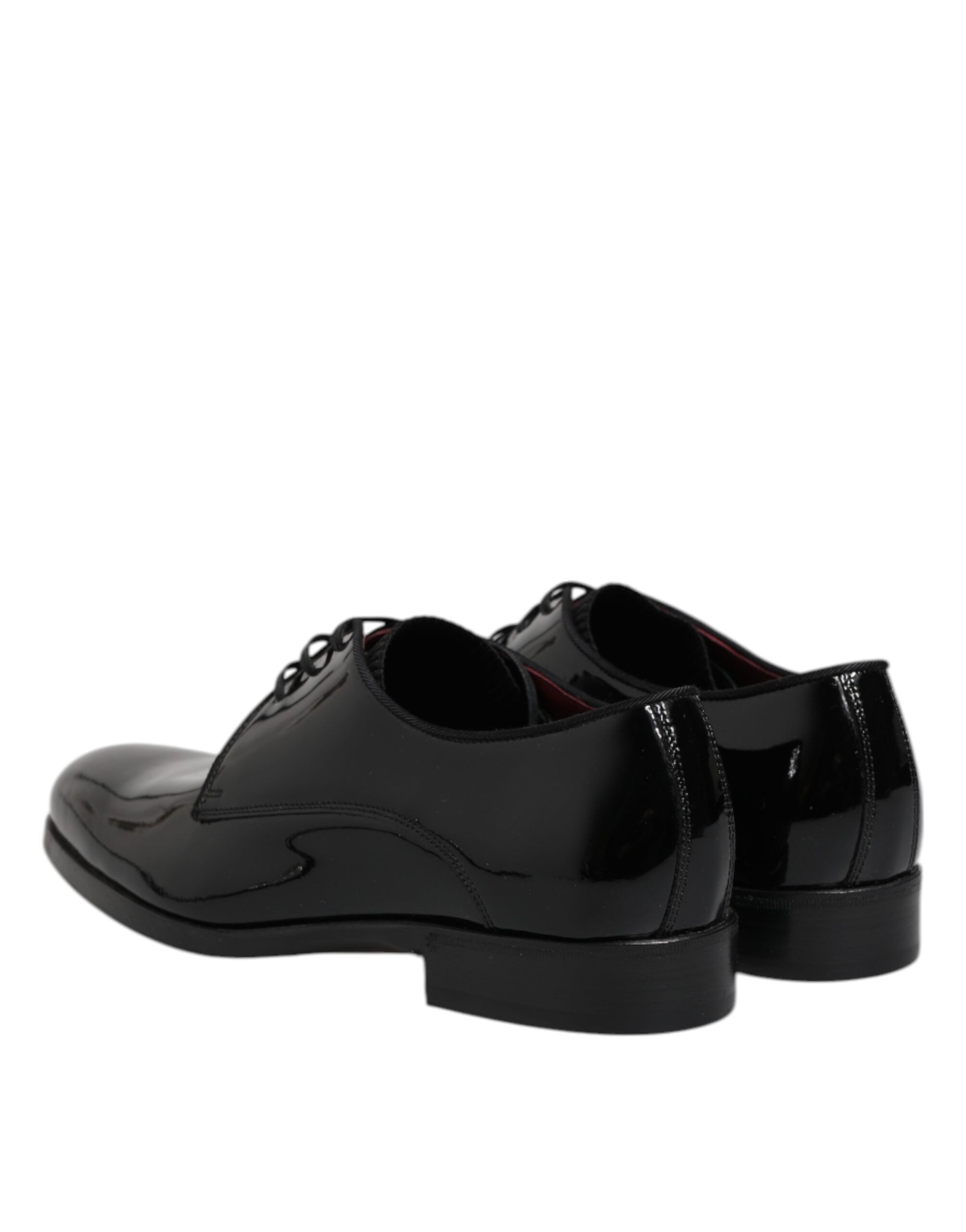 Leather Lace Up Men Derby Formal Men's Shoes - Dolce & Gabbana - Modalova