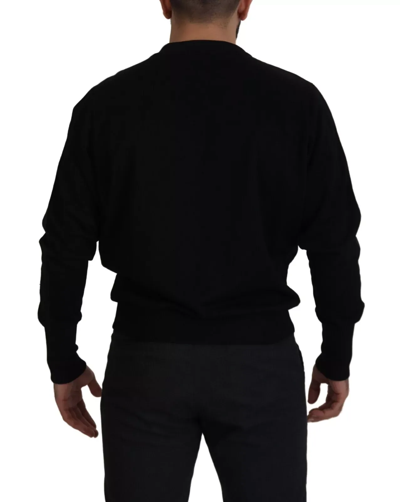 Cotton Crewneck Sweatshirt Men's Sweater - Dolce & Gabbana - Modalova