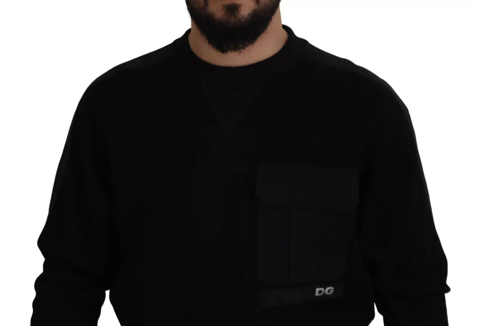 Cotton Crewneck Sweatshirt Men's Sweater - Dolce & Gabbana - Modalova